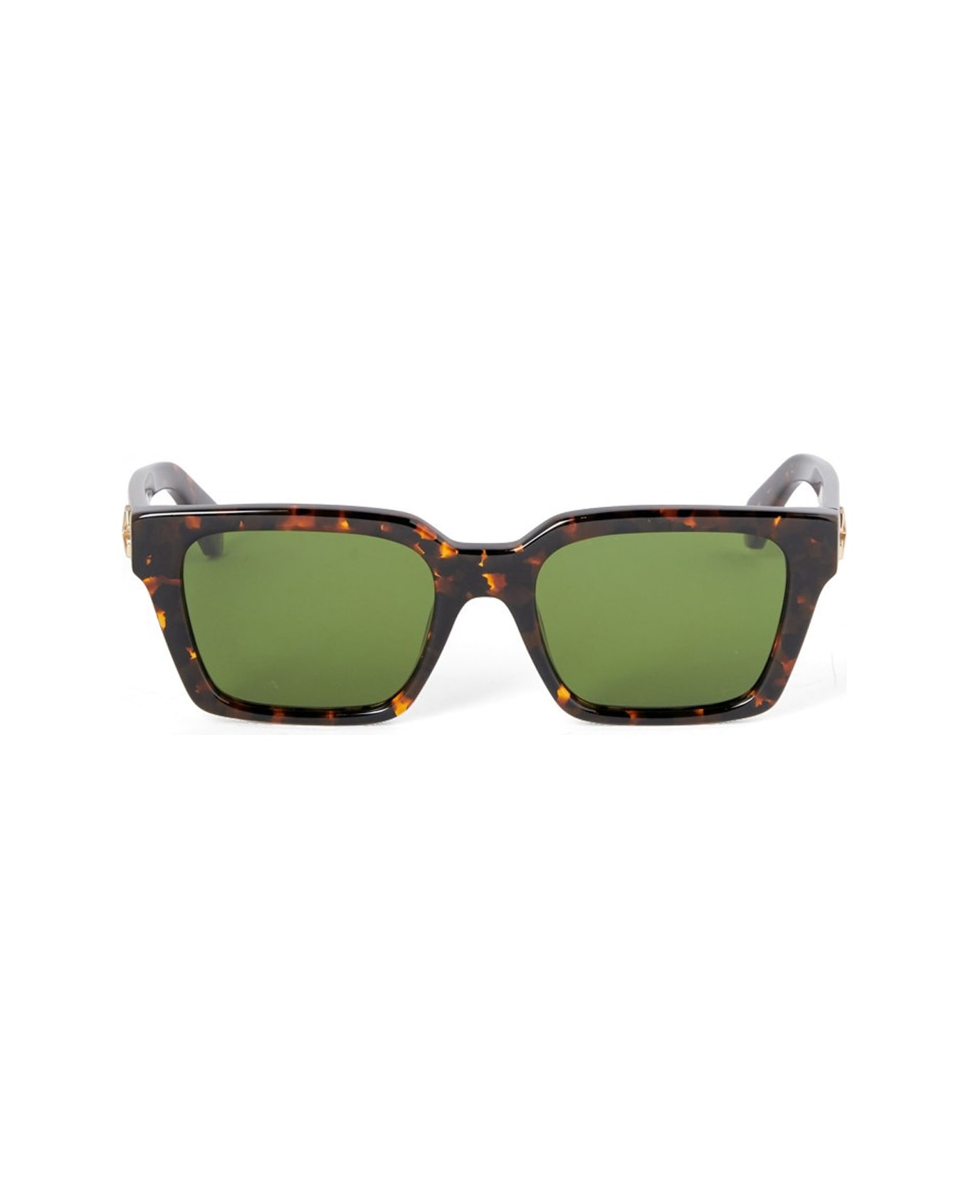 Off-White Off White Oeri111 Branson 6055 Havana Green Sunglasses - Havana