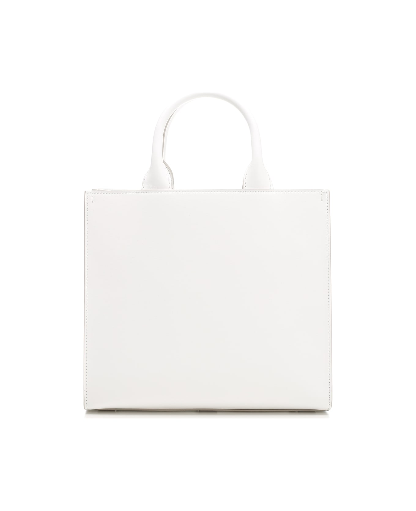 Dolce & Gabbana Handbag In Leather - White トートバッグ