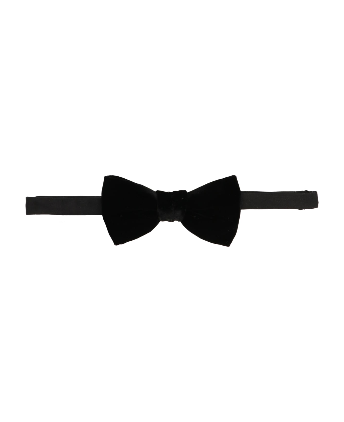 Saint Laurent Velvet Papillon - Black