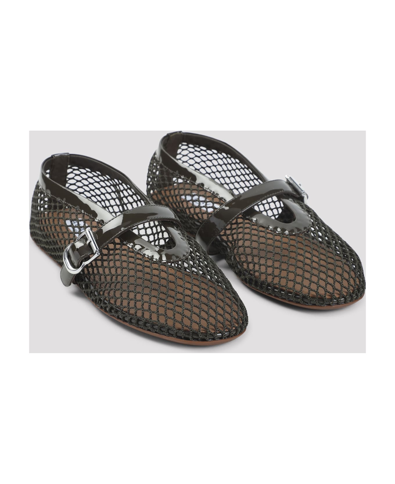 Alaia Alaïa Ballerinas - Kaki