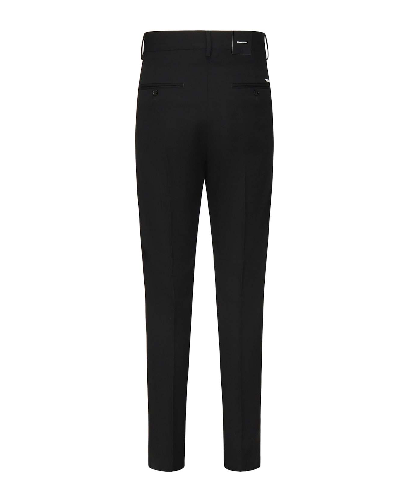 Dsquared2 Cigarette Trousers Granitè - Black