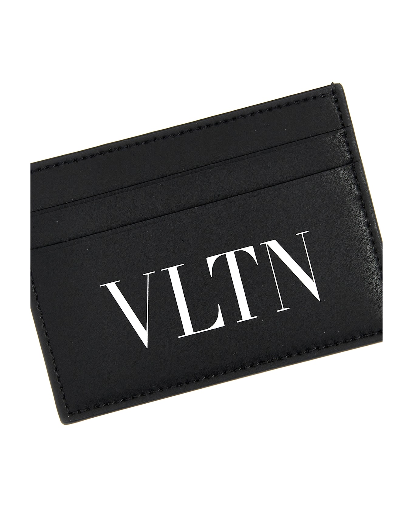 Valentino Garavani 'vltn' Cardholder - White/Black