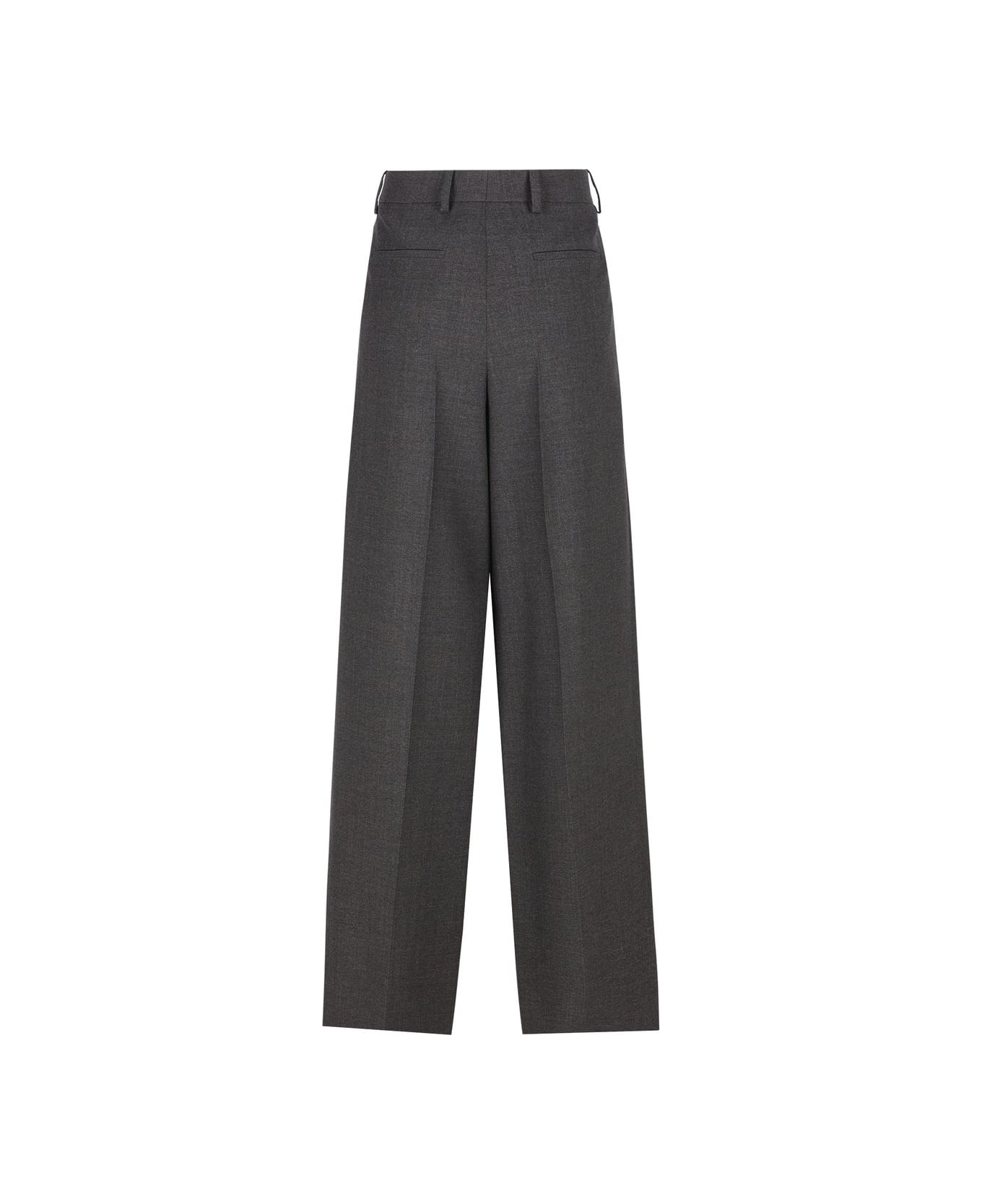 Givenchy Wide-leg Tailored Trousers - GREY