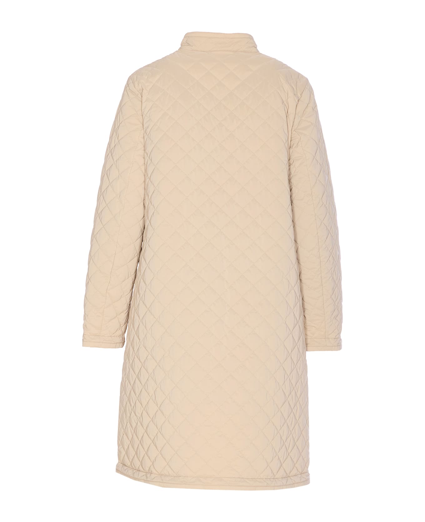 Moorer Quilted Aruna Jacket - Beige