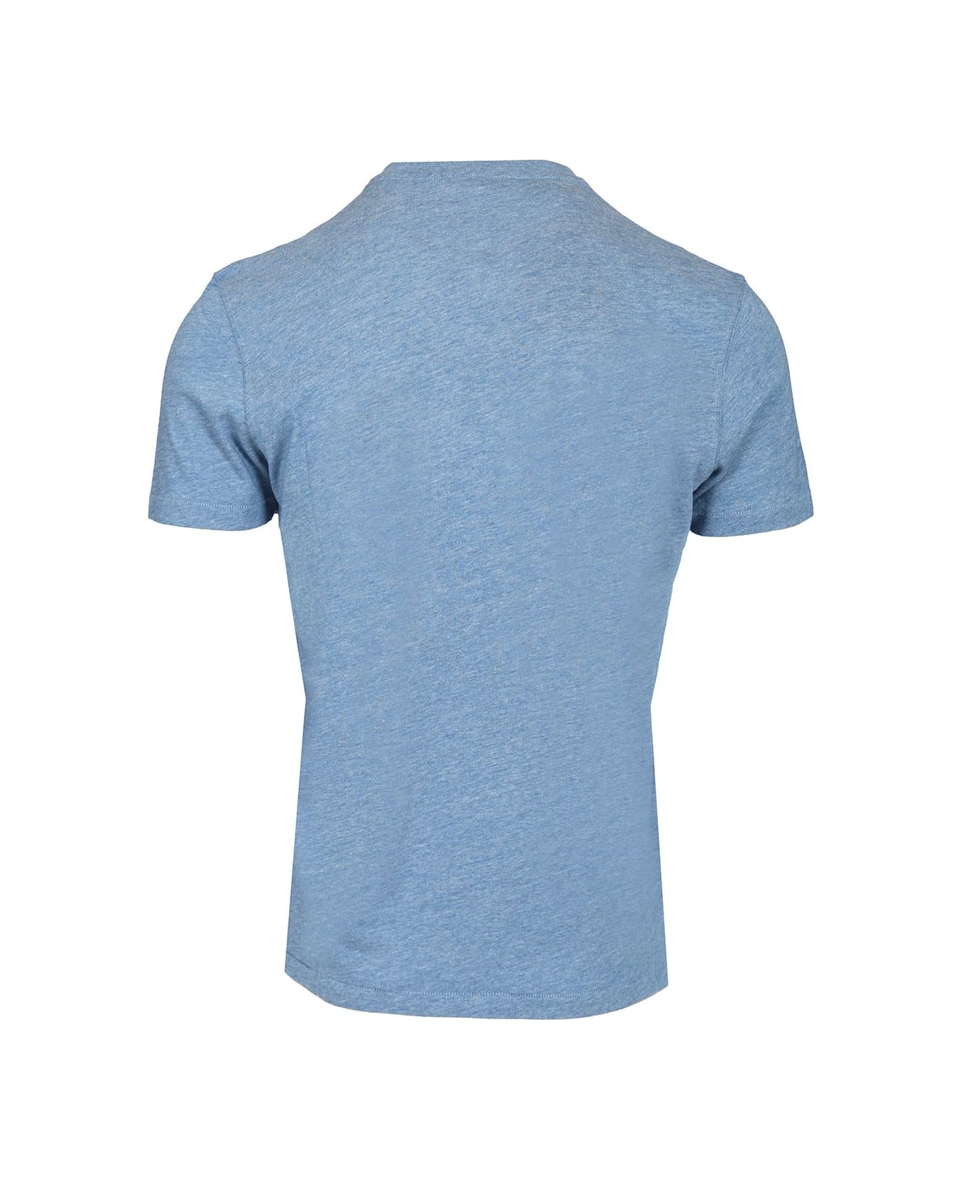 Tom Ford Cotton Blend T-shirt - Azure blue