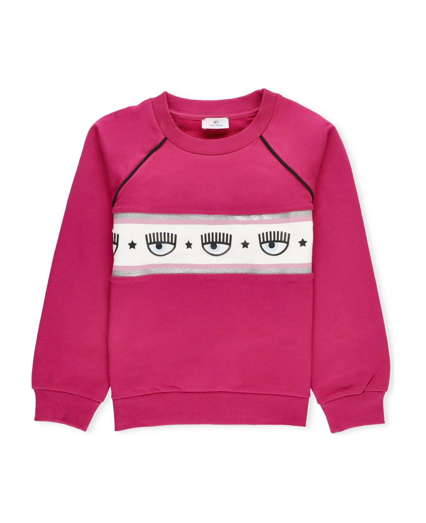 Chiara Ferragni Maxi Logo Sweatshirt - Fuchsia ニットウェア＆スウェットシャツ