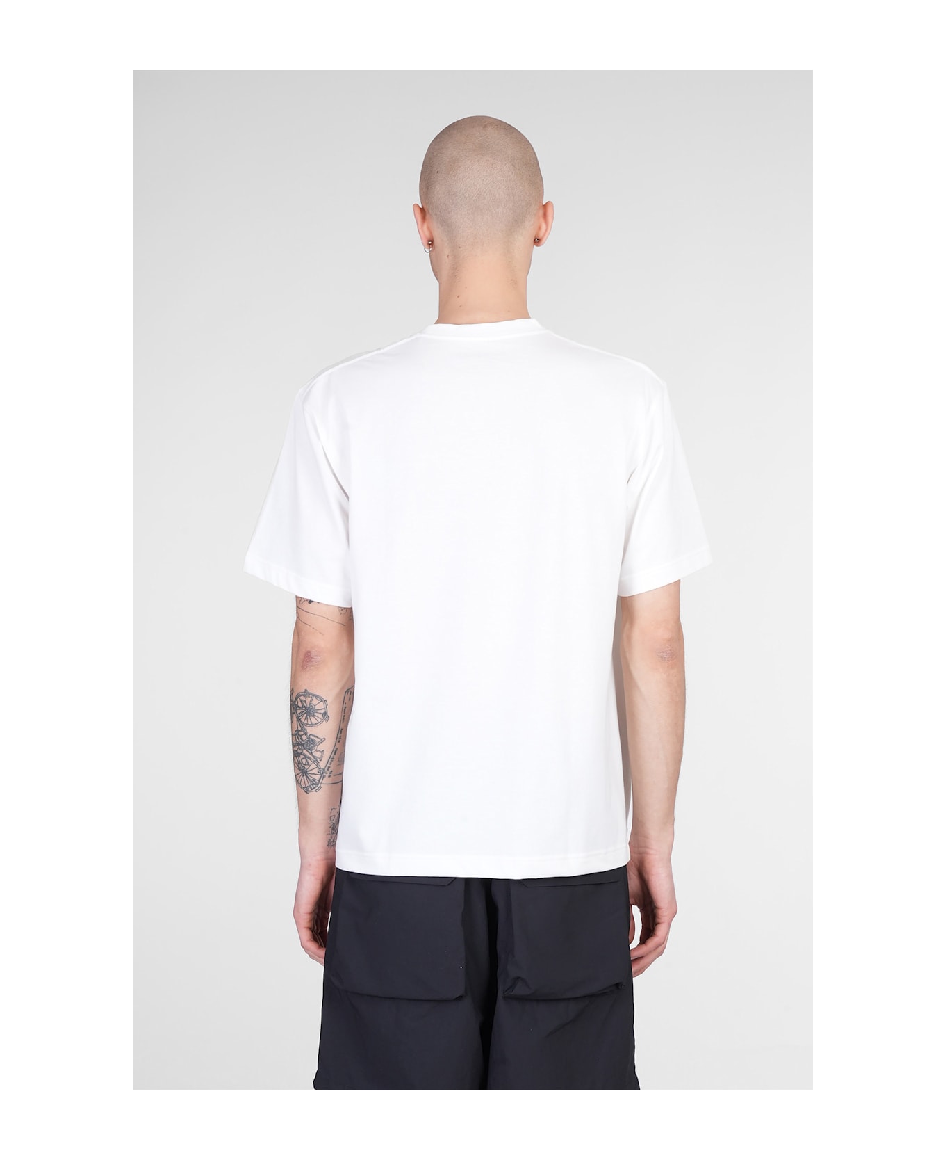 And Wander T-shirt In White Cotton - white