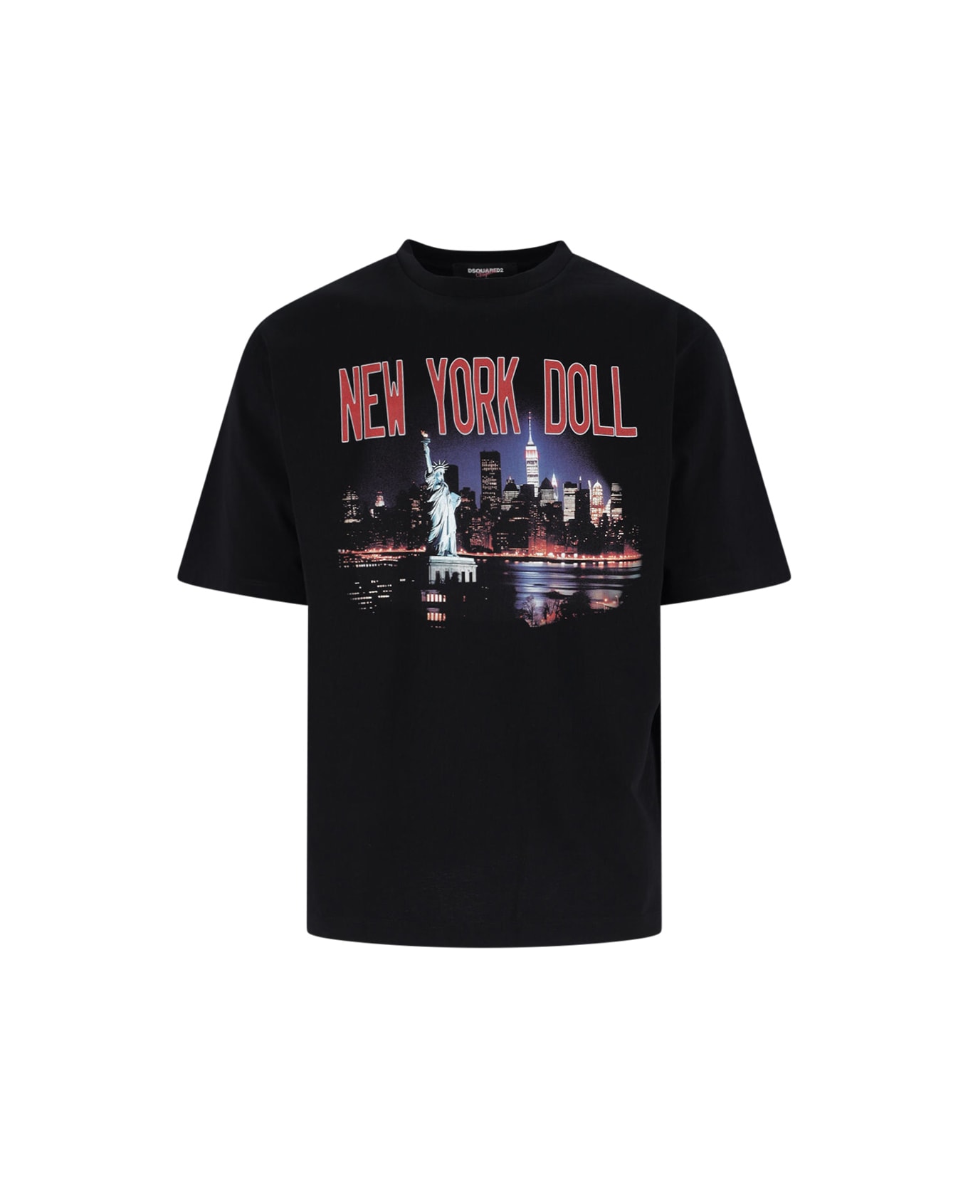 Dsquared2 X Vaquera "new York Doll" T-shirt - Black  