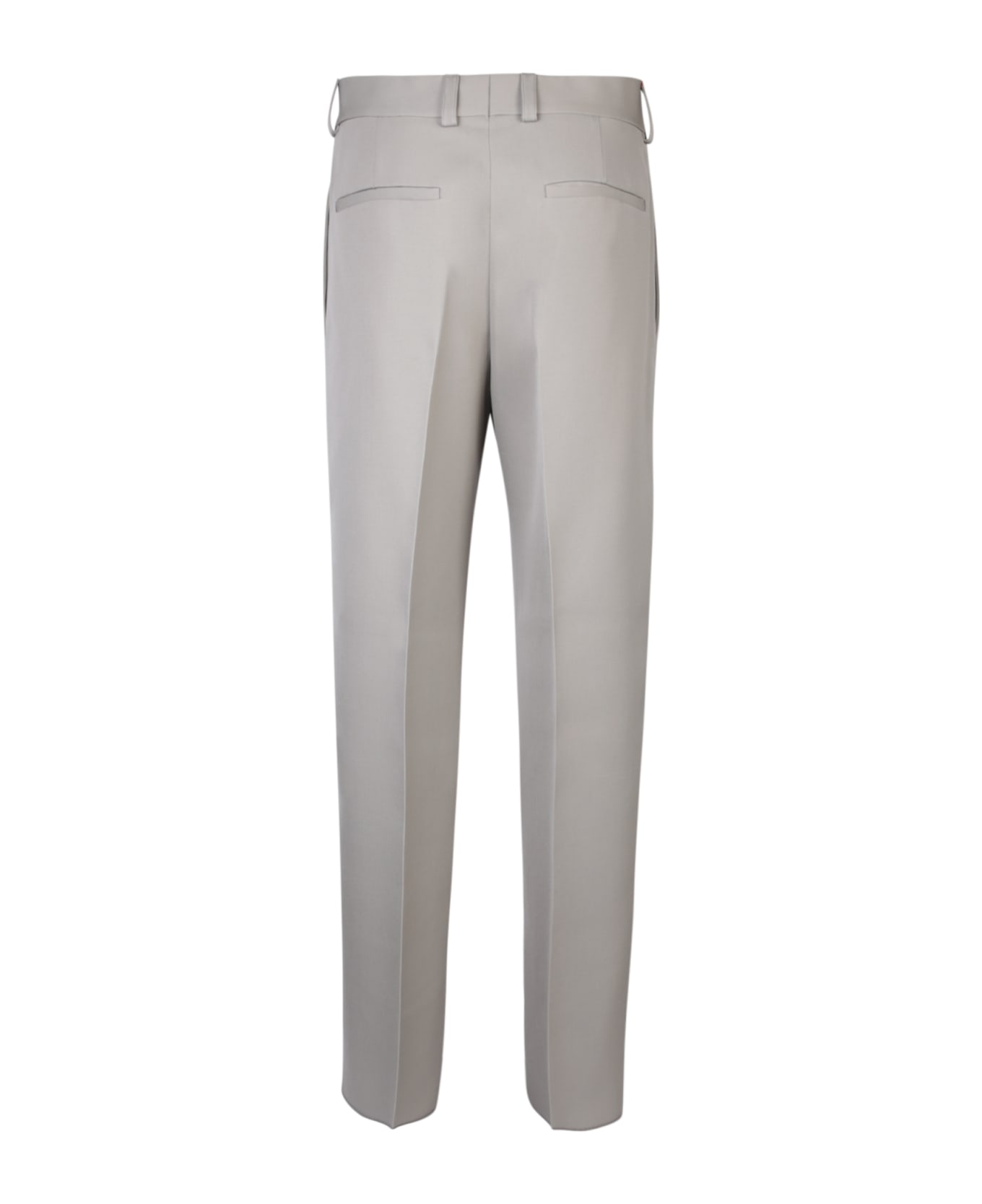 Jil Sander Elegant Trousers With Pences - Pale green ボトムス