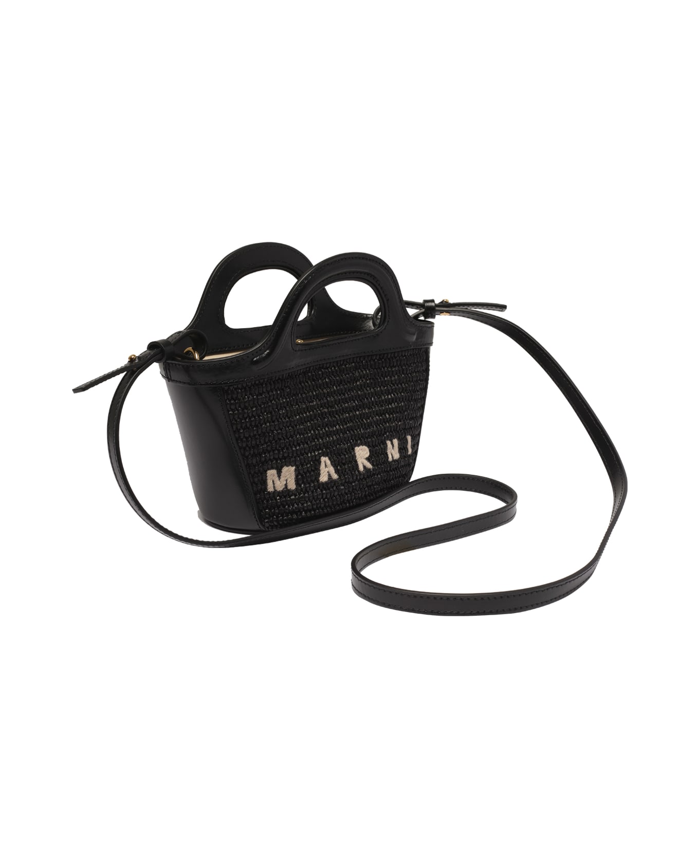 Marni Micro Tropicalia Handbag - Black