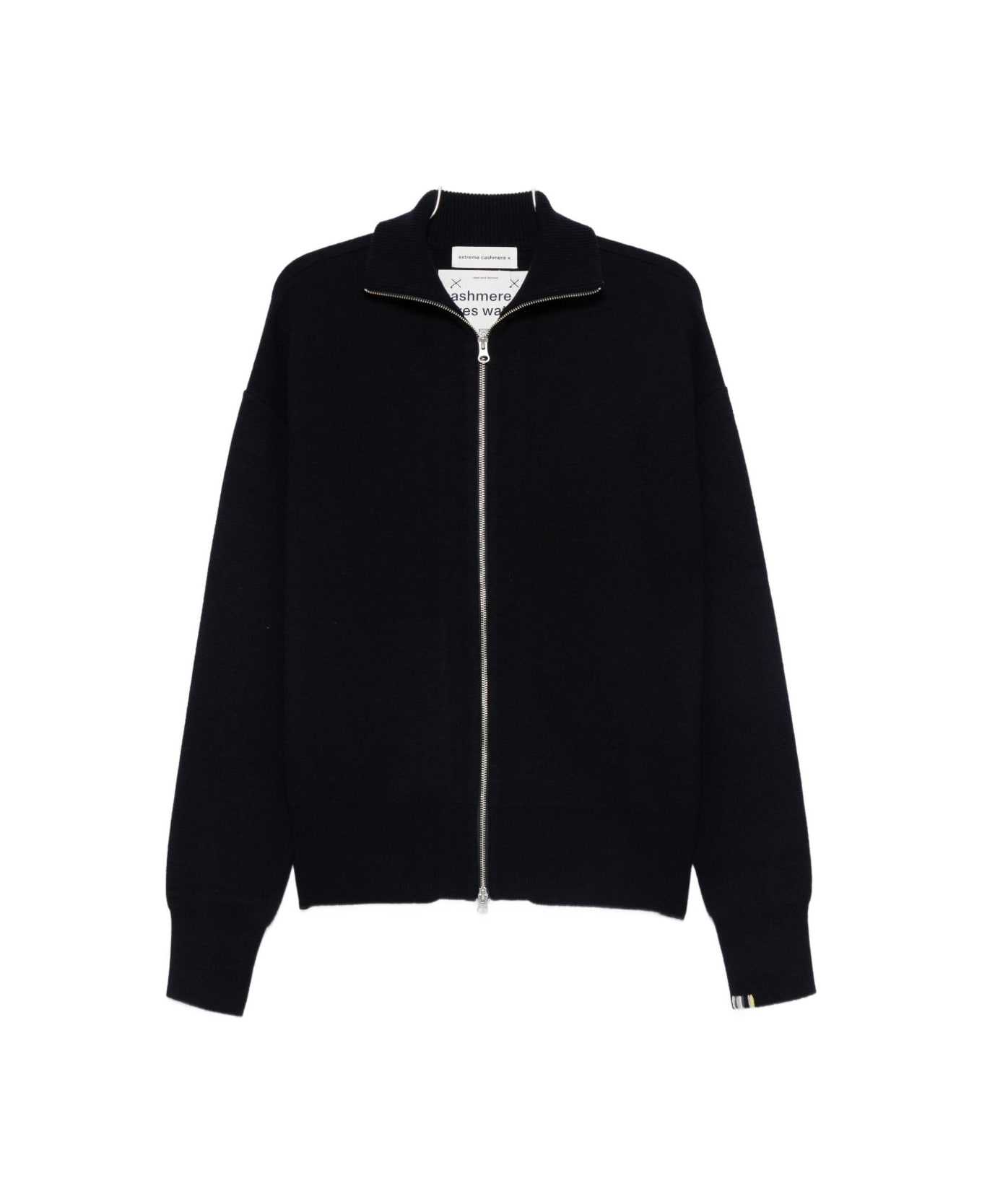 Extreme Cashmere Cashmere Zipped Cardigan - Blue