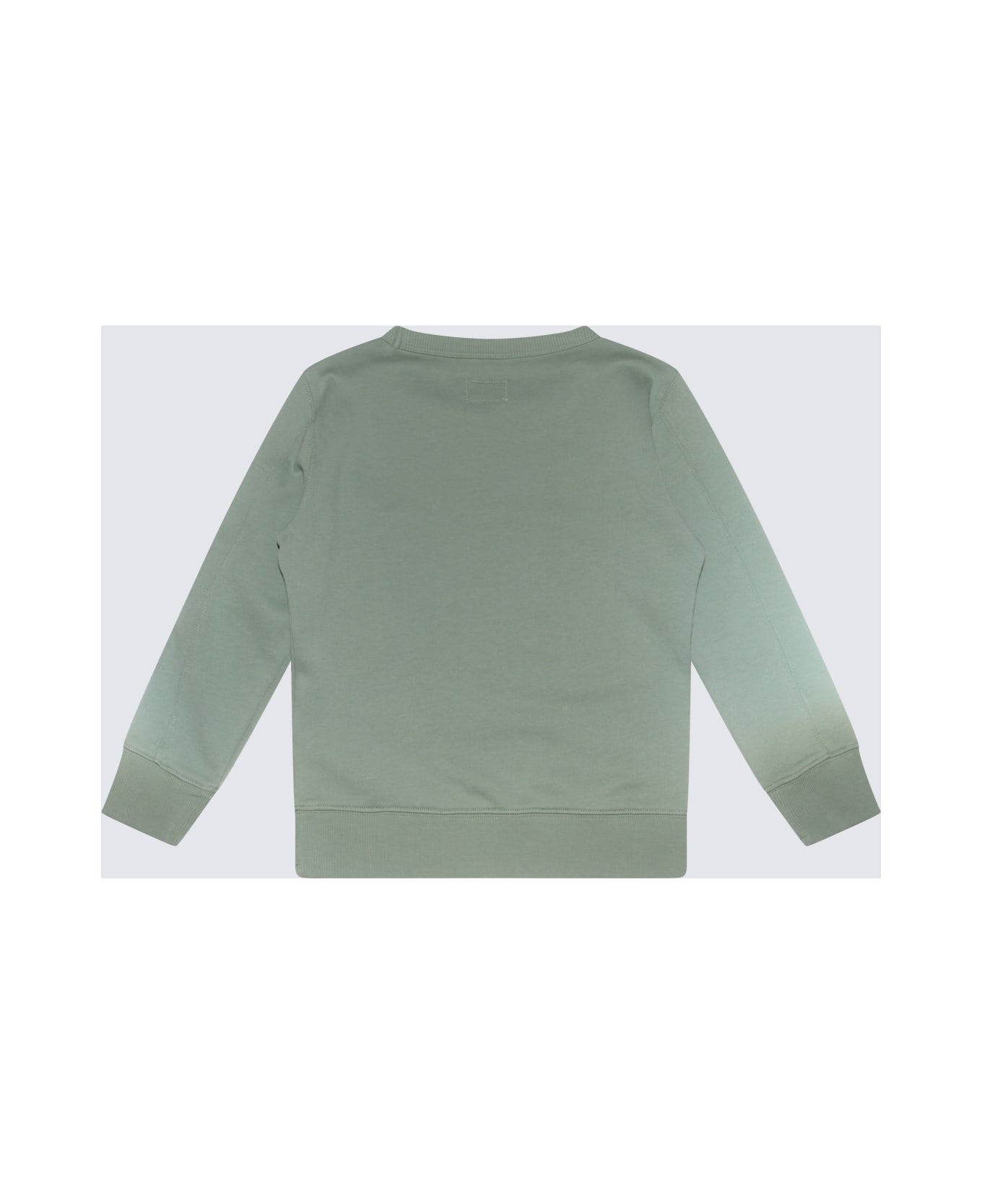 C.P. Company Green Cotton Sweatshirt - Green