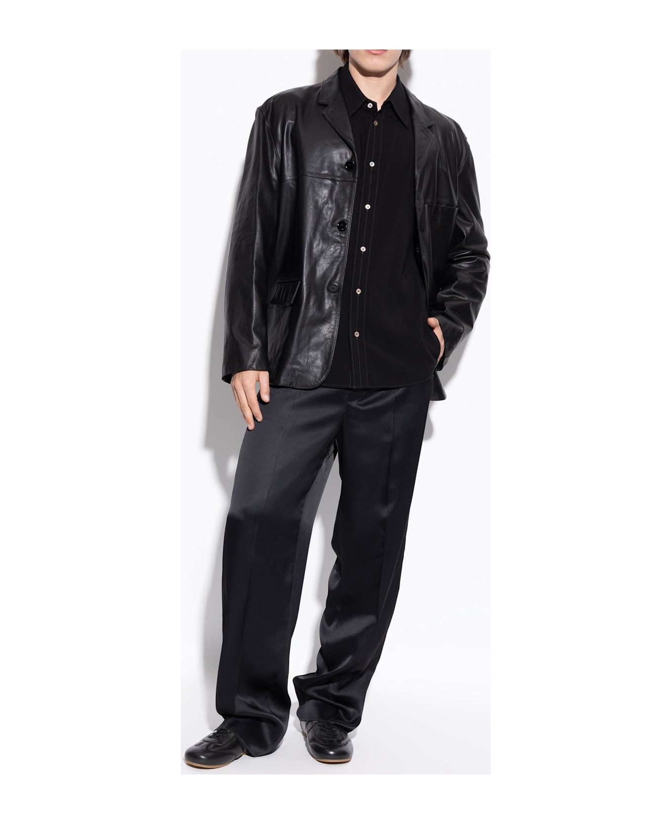 Lemaire 'soft Runner' Sports Shoes - BLACK