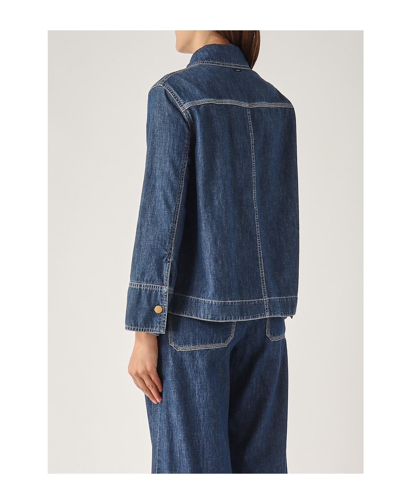 
S Max Mara Giulietta Jacket - DENIM MEDIO