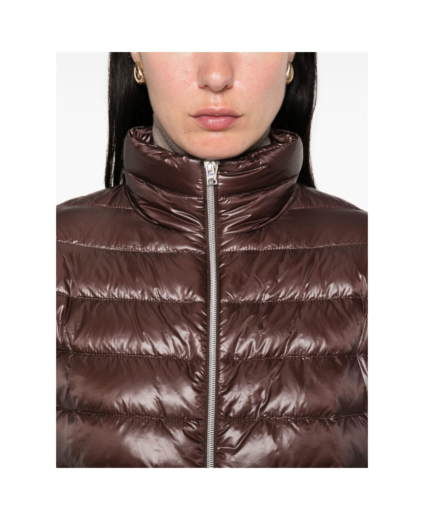 Herno Padded Puffer Jacket - Brown