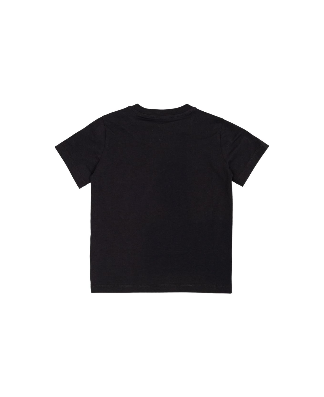 Moncler Enfant Logo T-shirt - Black