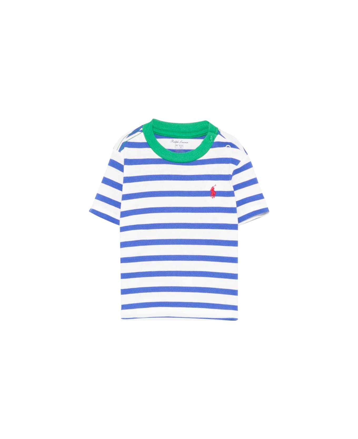 Polo Ralph Lauren Striped T-shirt - WHITE