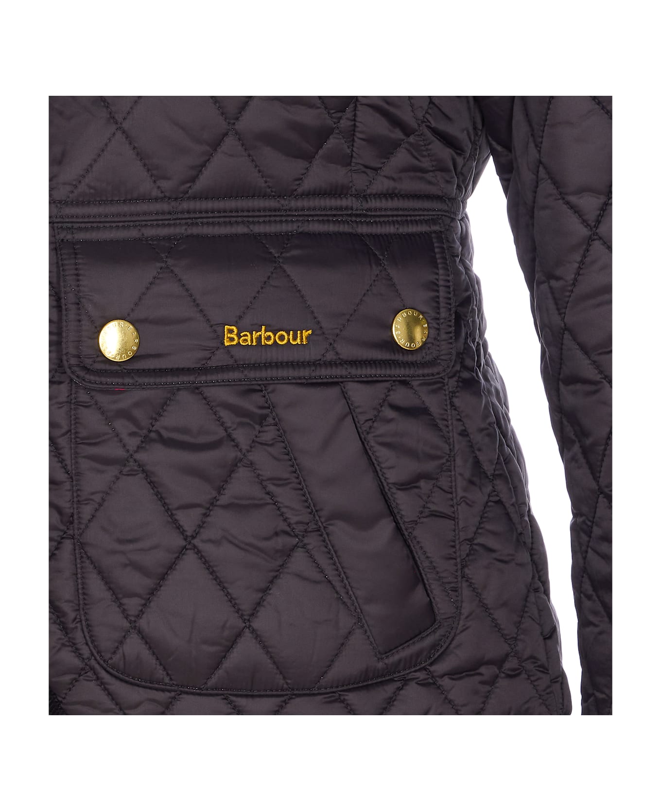 Barbour Beadnell Quilted Jacket - Black