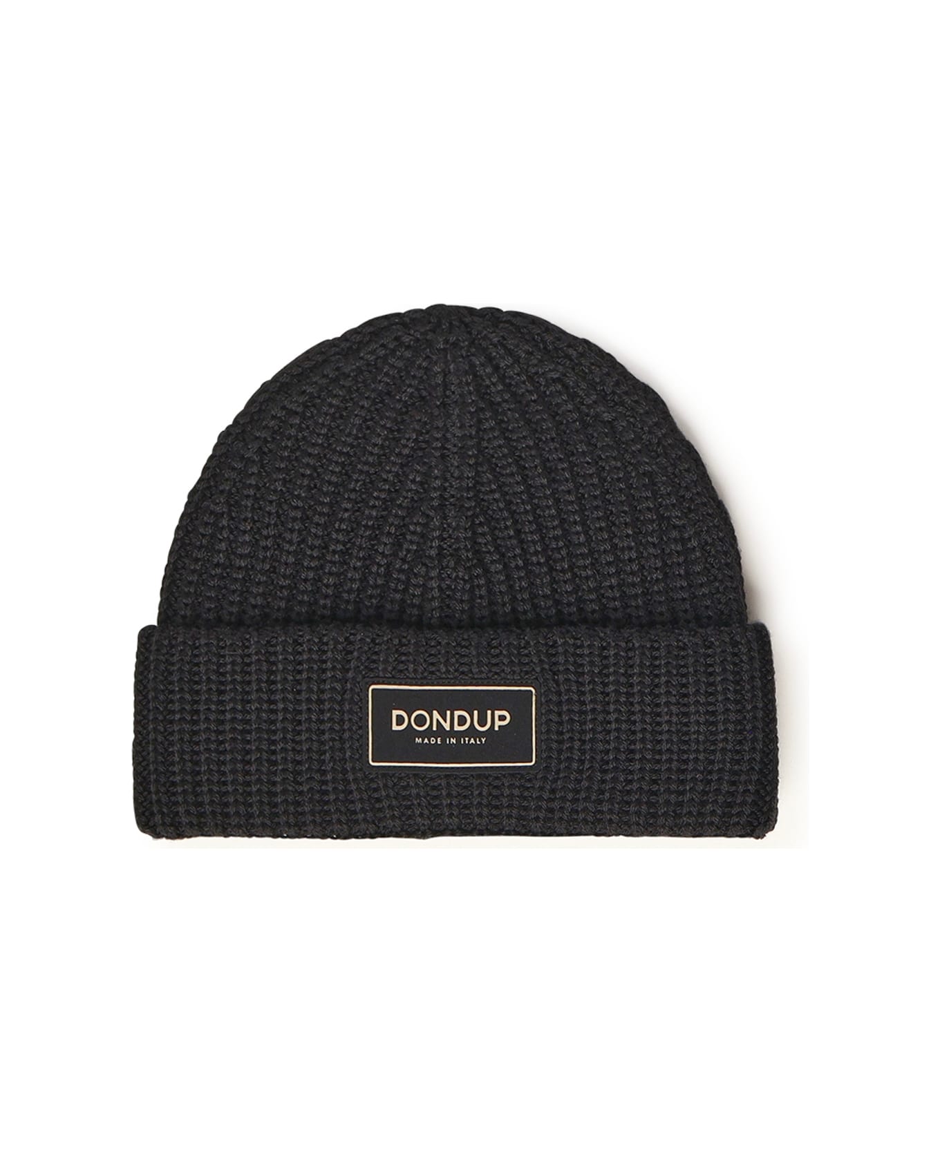 Dondup Technical Wool Hat - Black