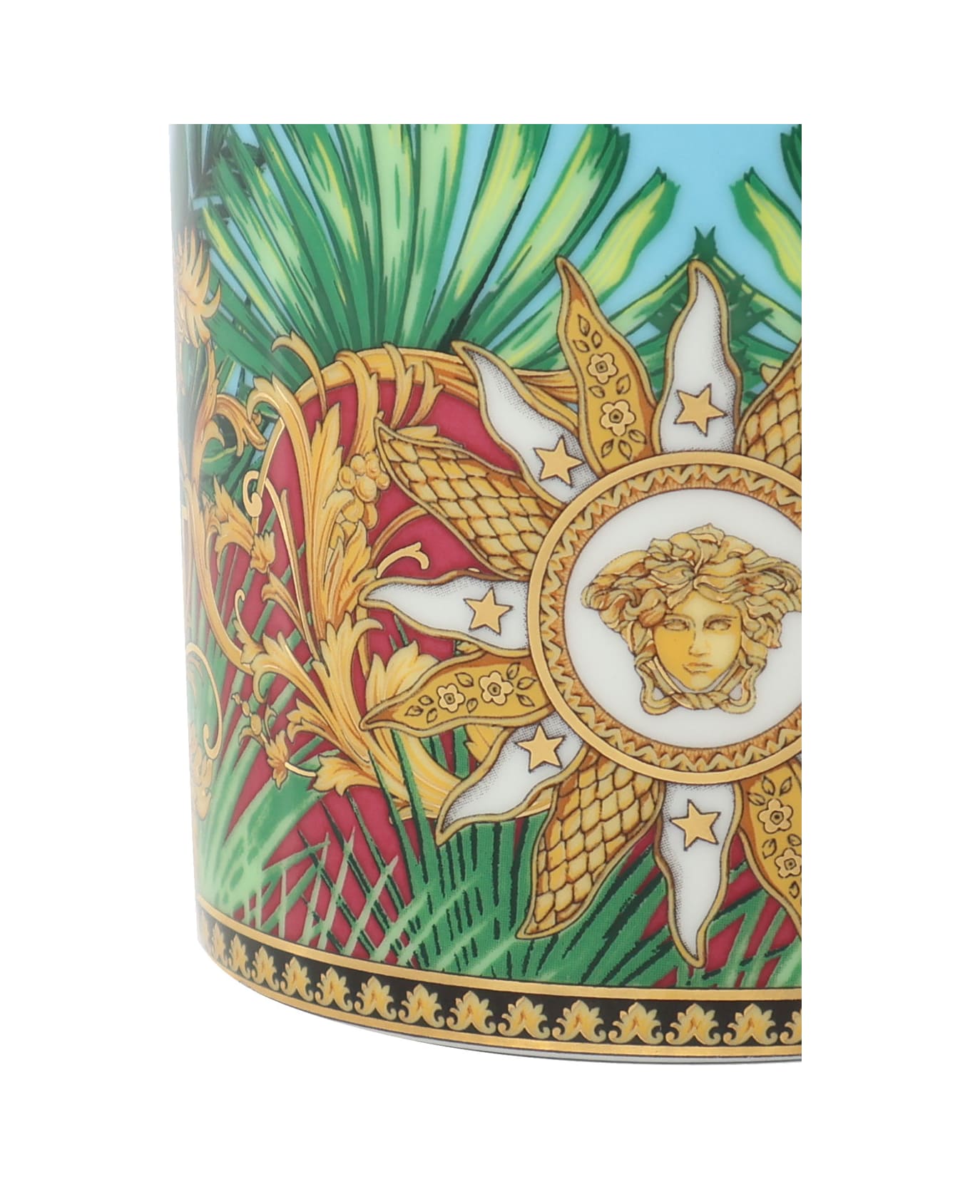 Versace Jungle Animalier Ceramic Mug - MultiColour