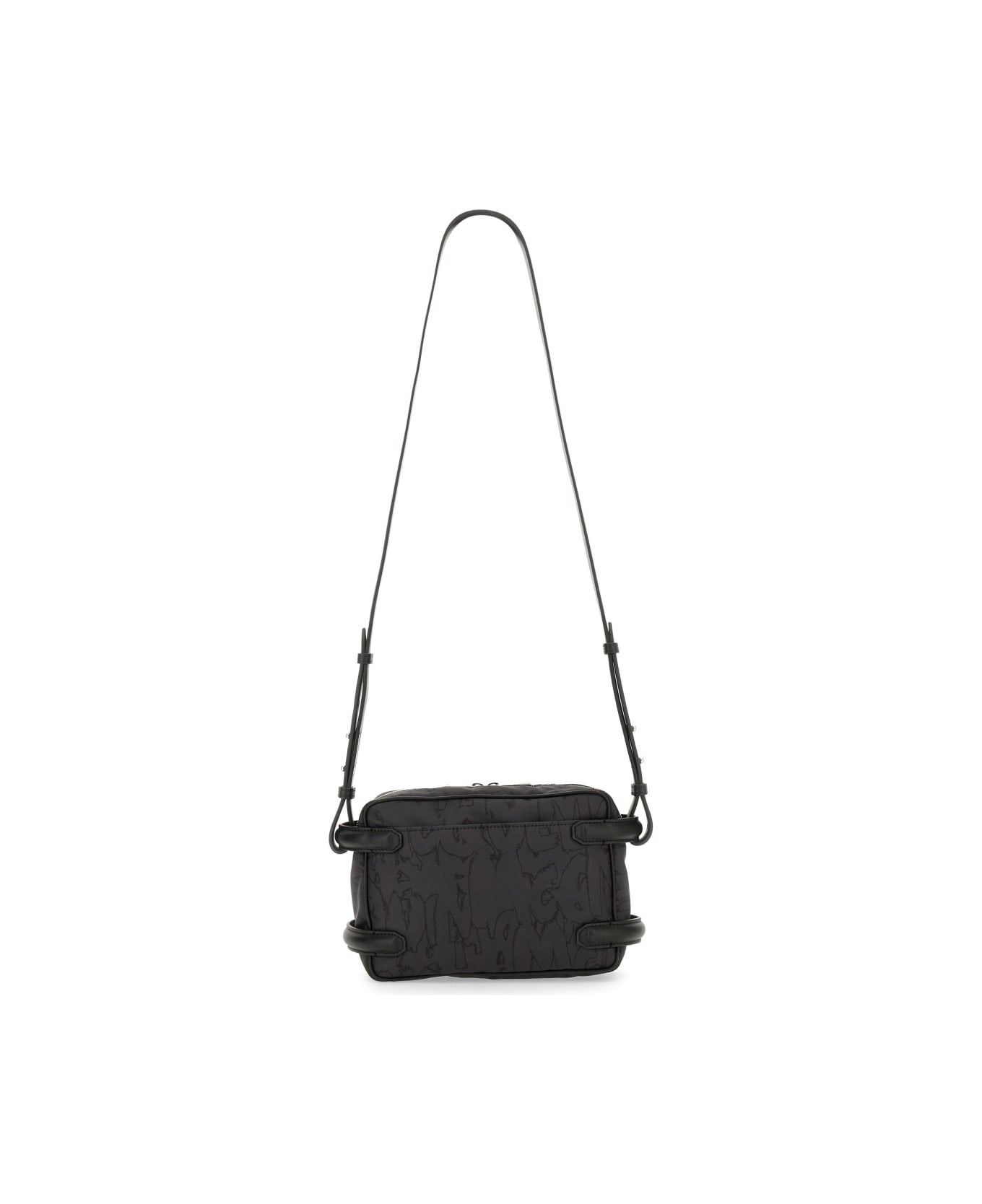 Alexander McQueen Camera Bag "harness" - BLACK