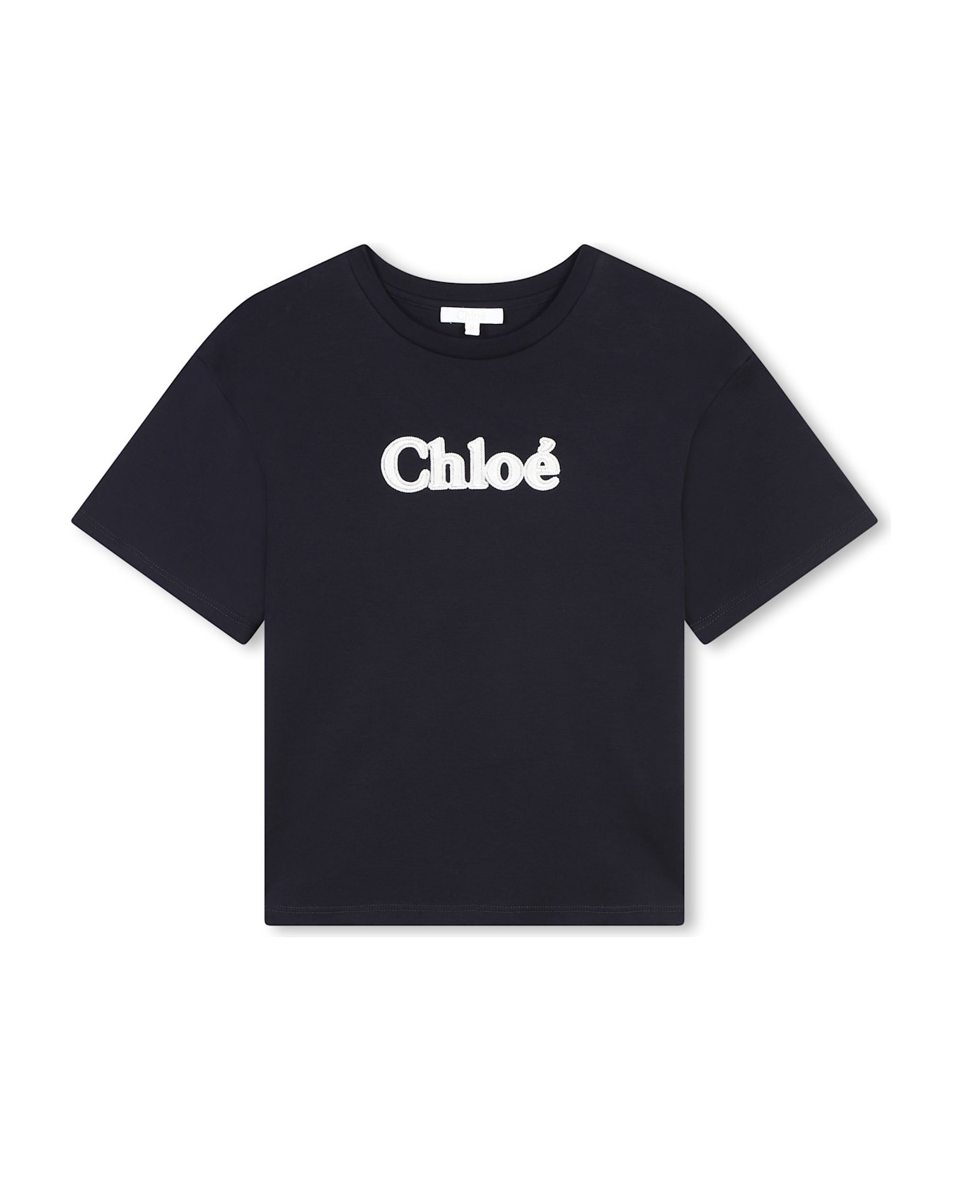 Chloé T-shirt Con Stampa - Blue