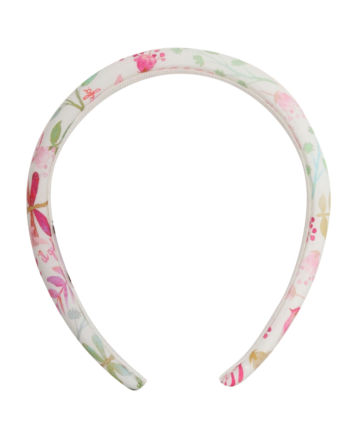 Il Gufo White Headband - PINK アクセサリー＆ギフト