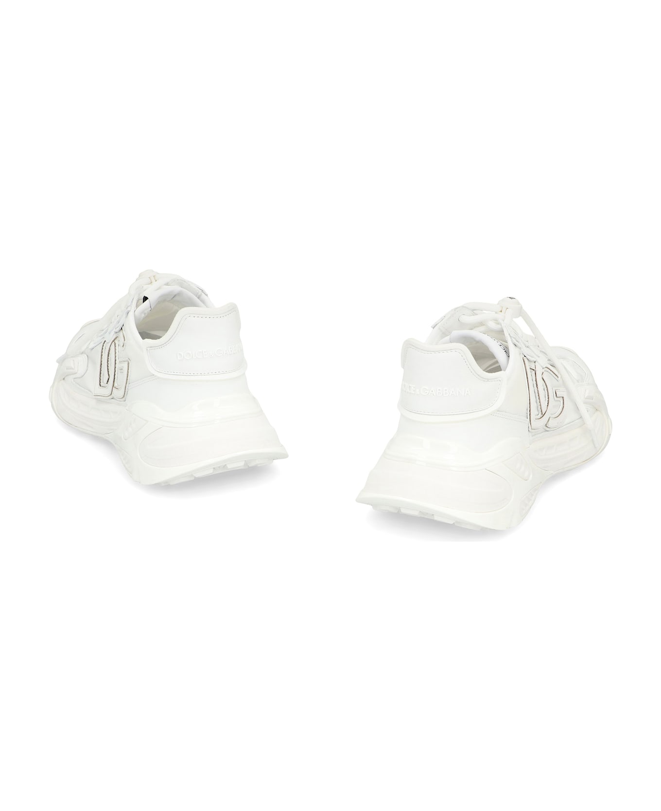 Dolce 
Gabbana Sneakers Day Faster In Fabric - White