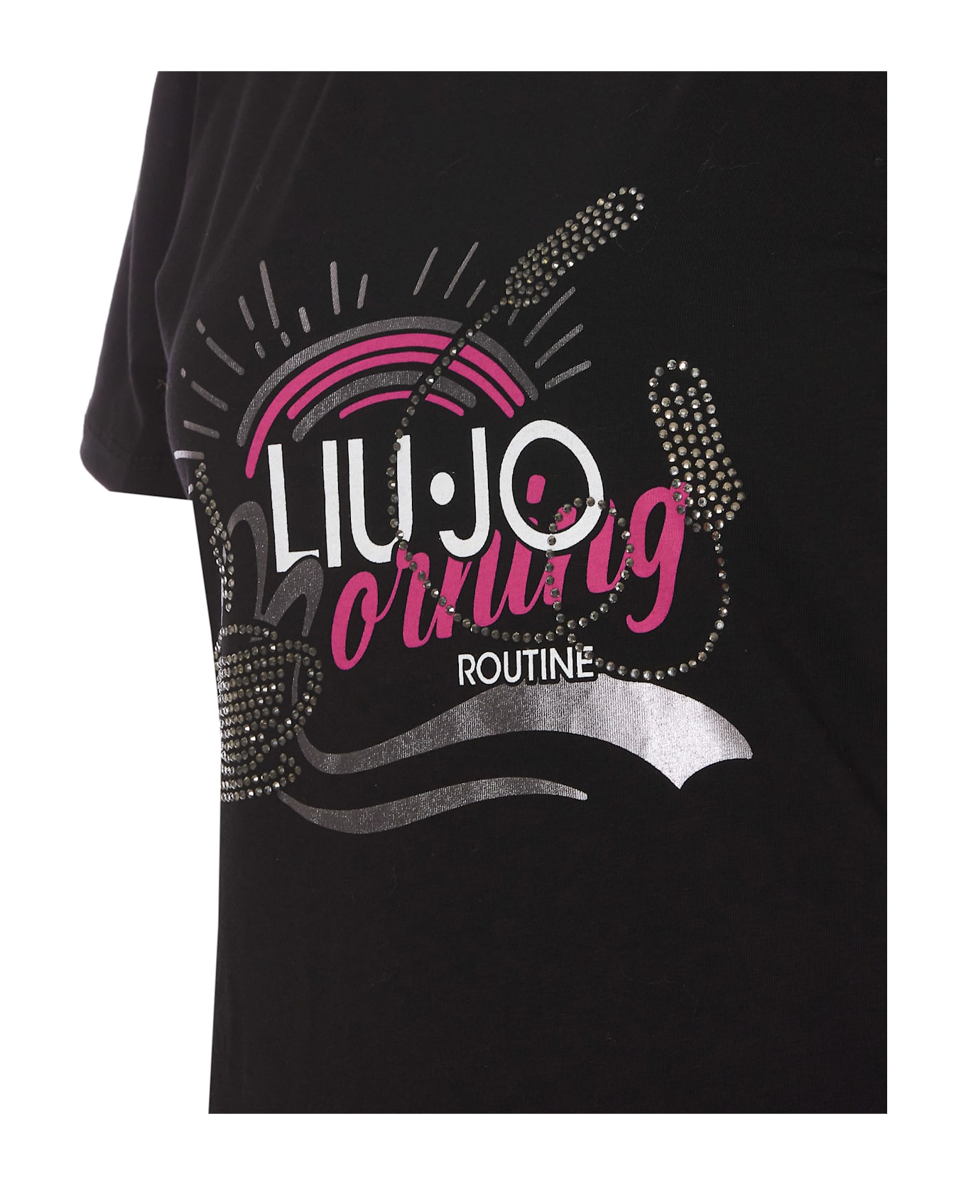 Liu-Jo Logo T-shirt - Black