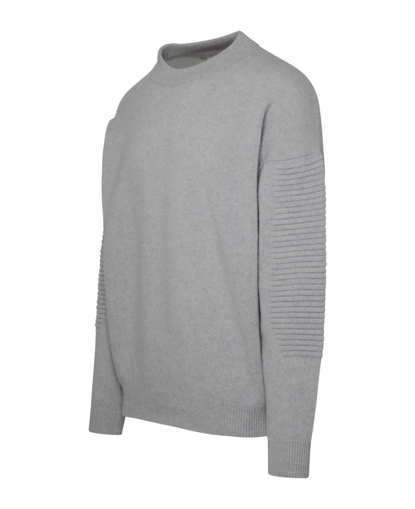 Ferrari Grey Cashmere Blend Sweater - Grey