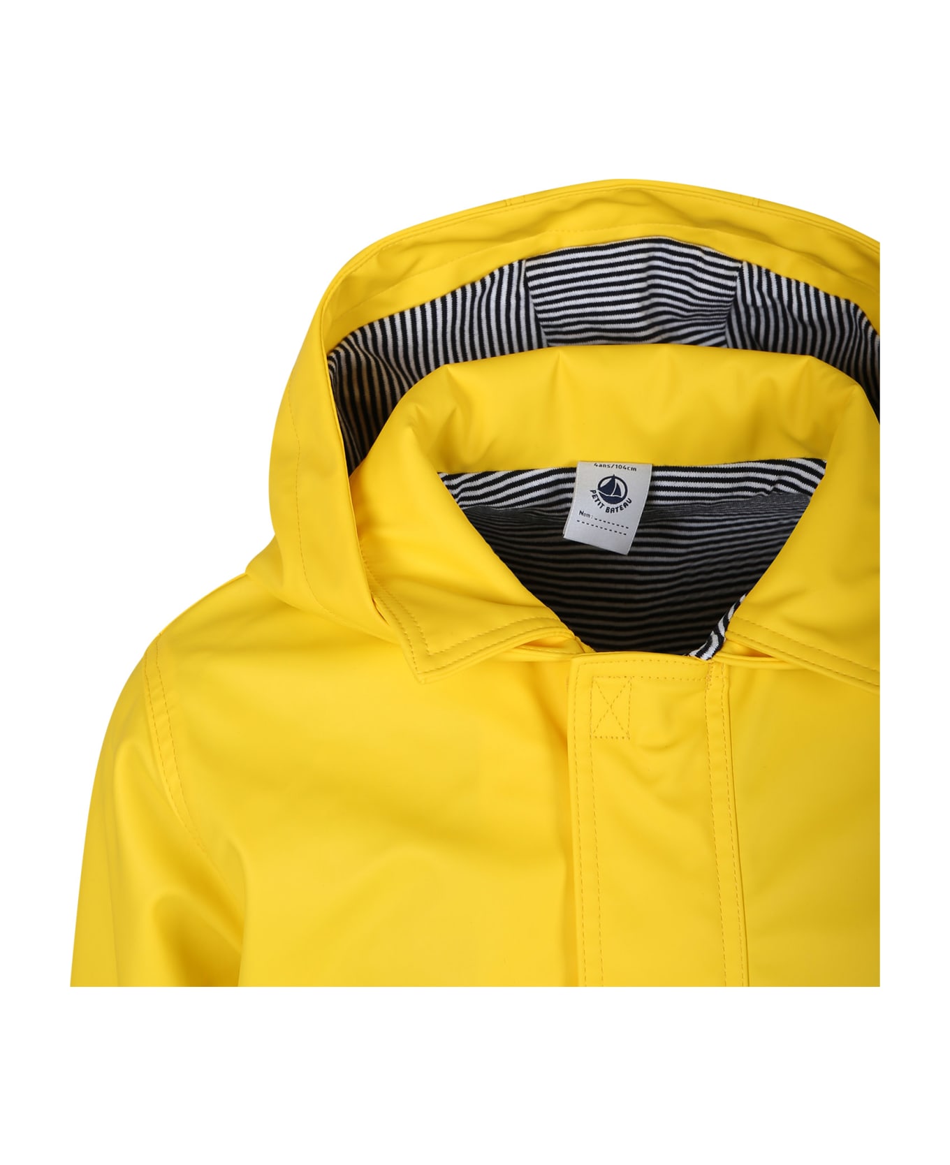 Petit Bateau Yellow Raincoat For Kids - Yellow