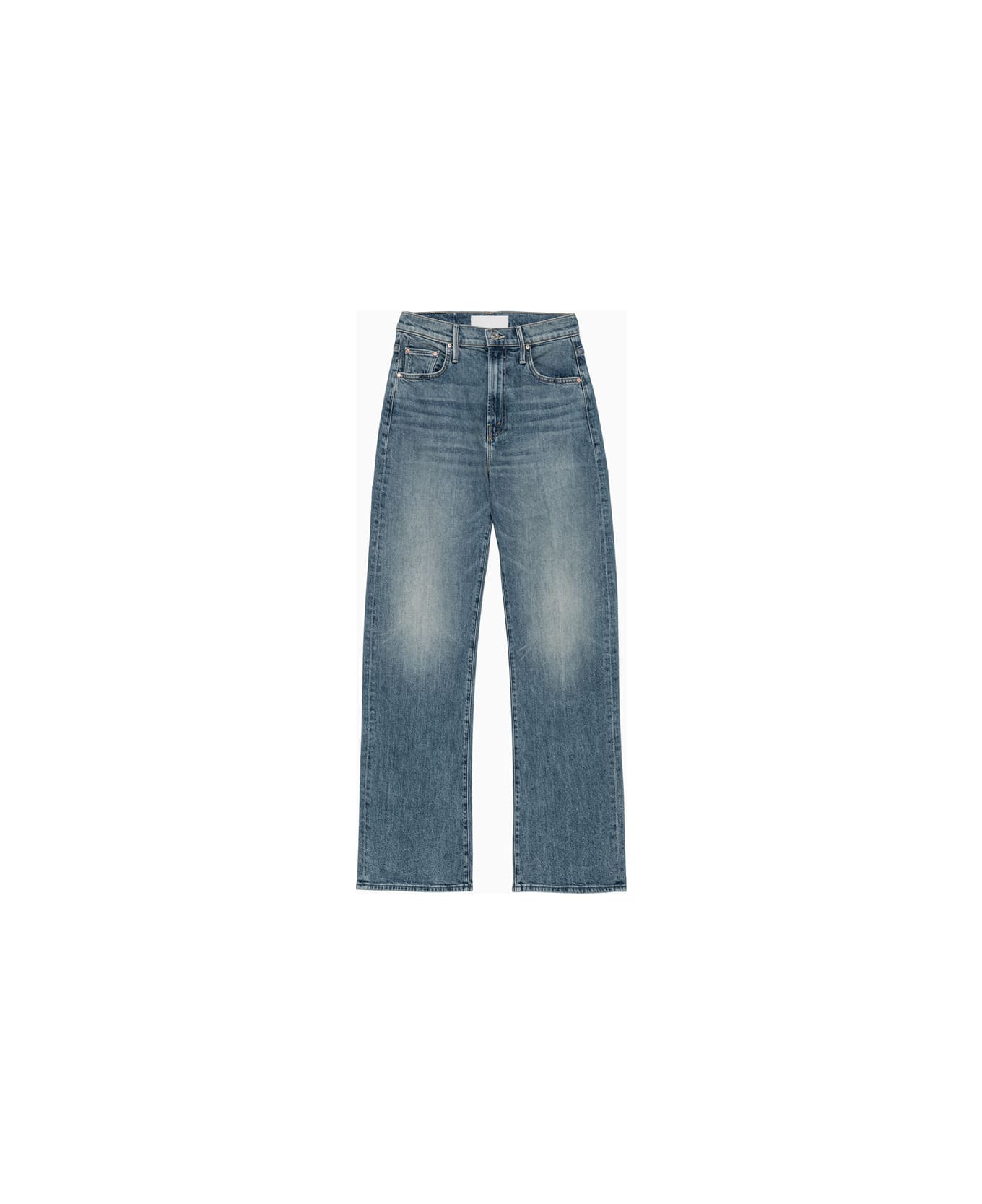 Mother The Lasso Sneak Mother Jeans - Blue