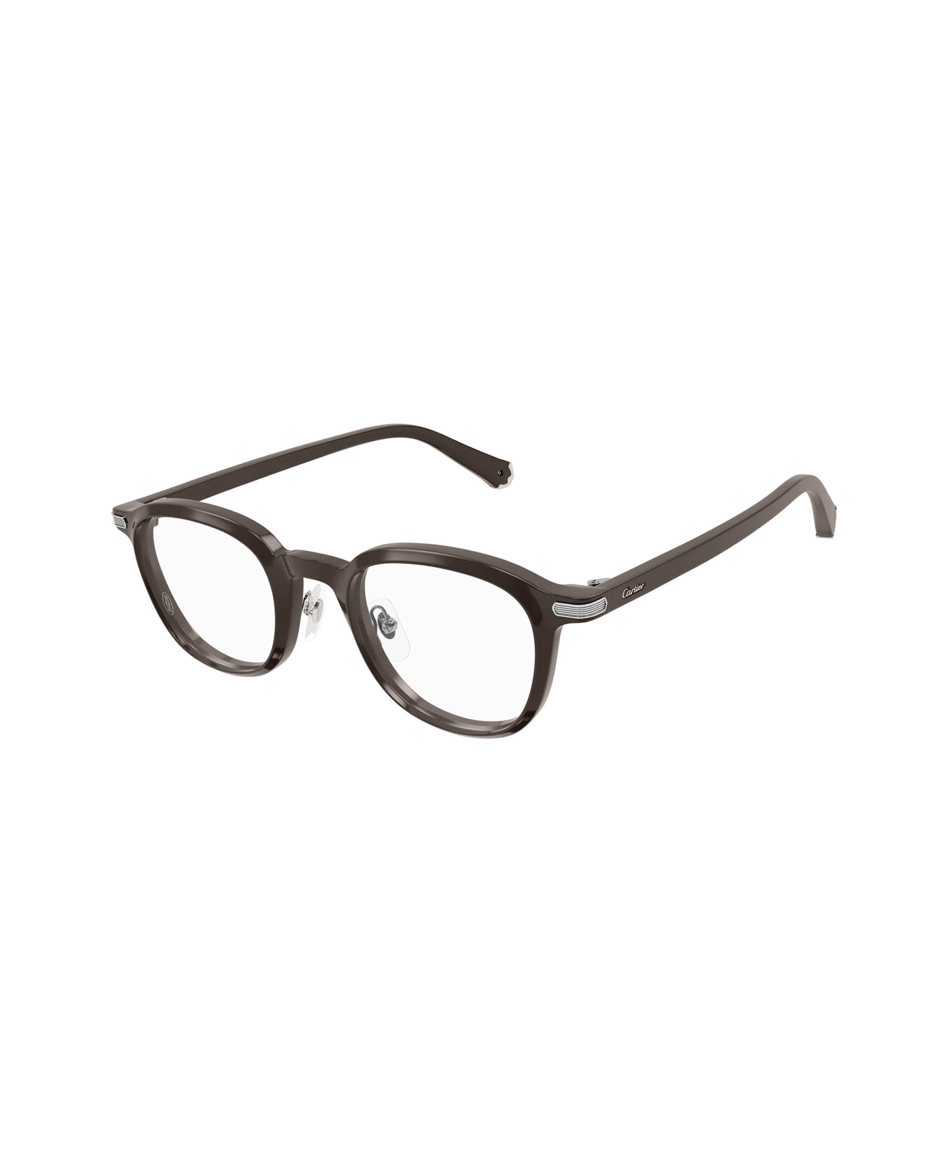 Cartier Eyewear Cartier Ct0560o Première De Cartier 003 Brown Glasses - Marrone