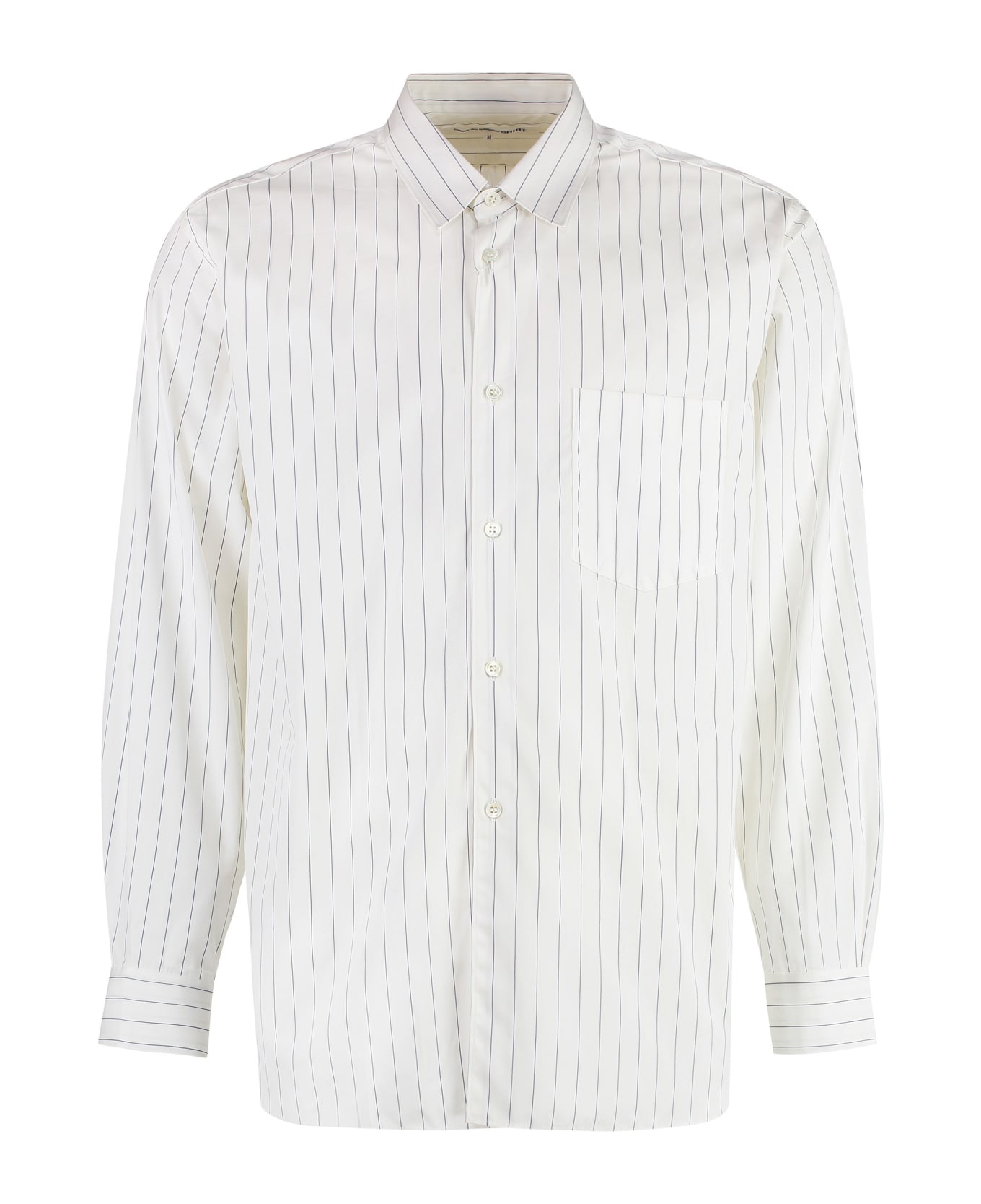 Comme des Garçons Shirt Striped Shirt - White