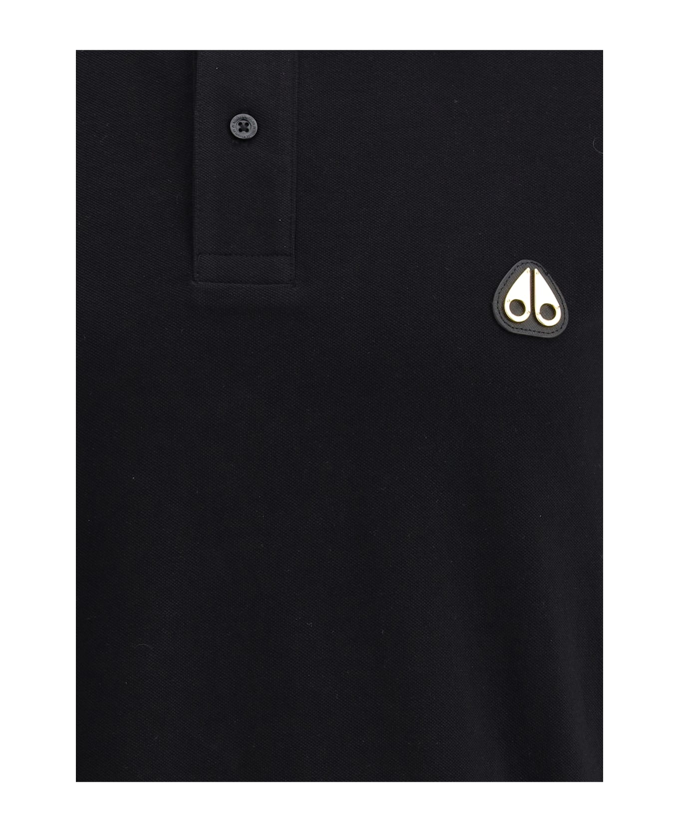 Moose Knuckles Everett Gold Polo Shirt
