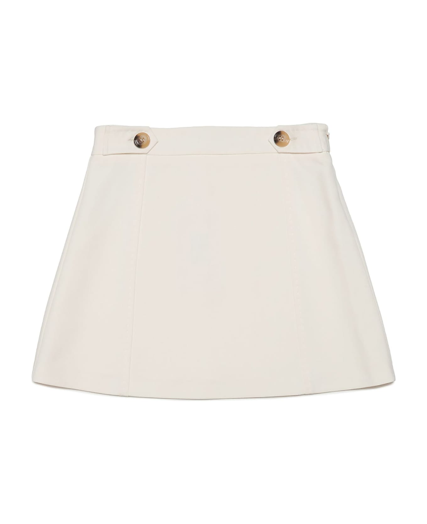 Max&Co. Ivory Skirt For Girl ボトムス