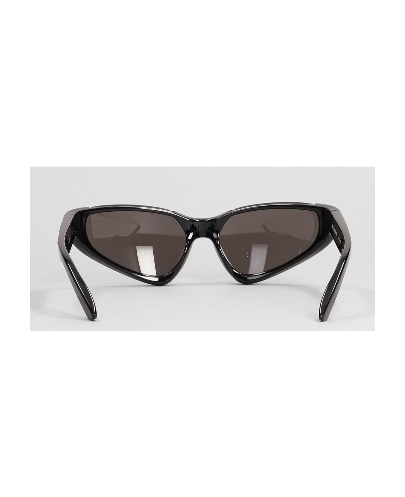 Balenciaga Xpander Rect Sunglasses In Black Acrylic - black