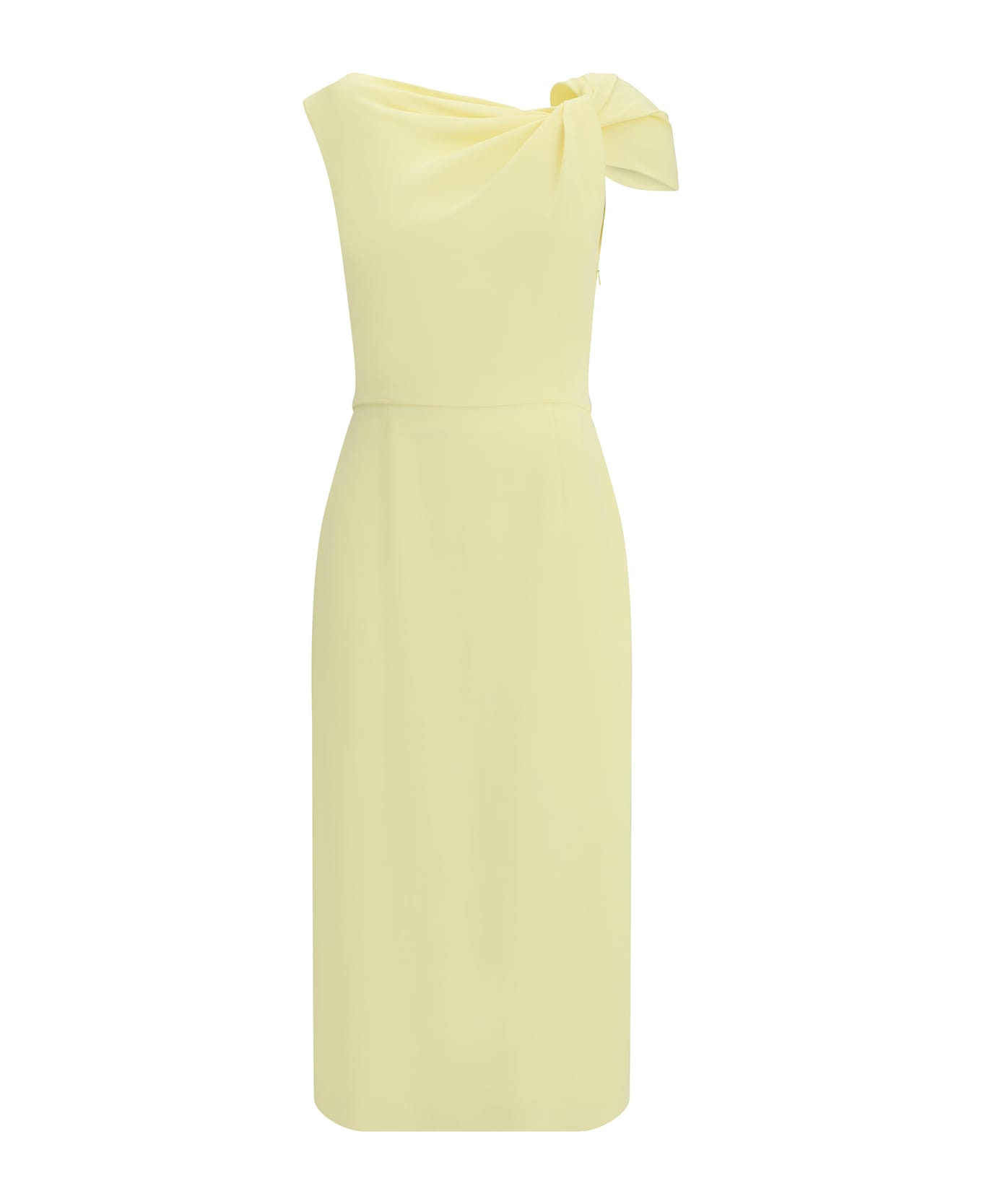 Givenchy Draped Midi Cady Dress
