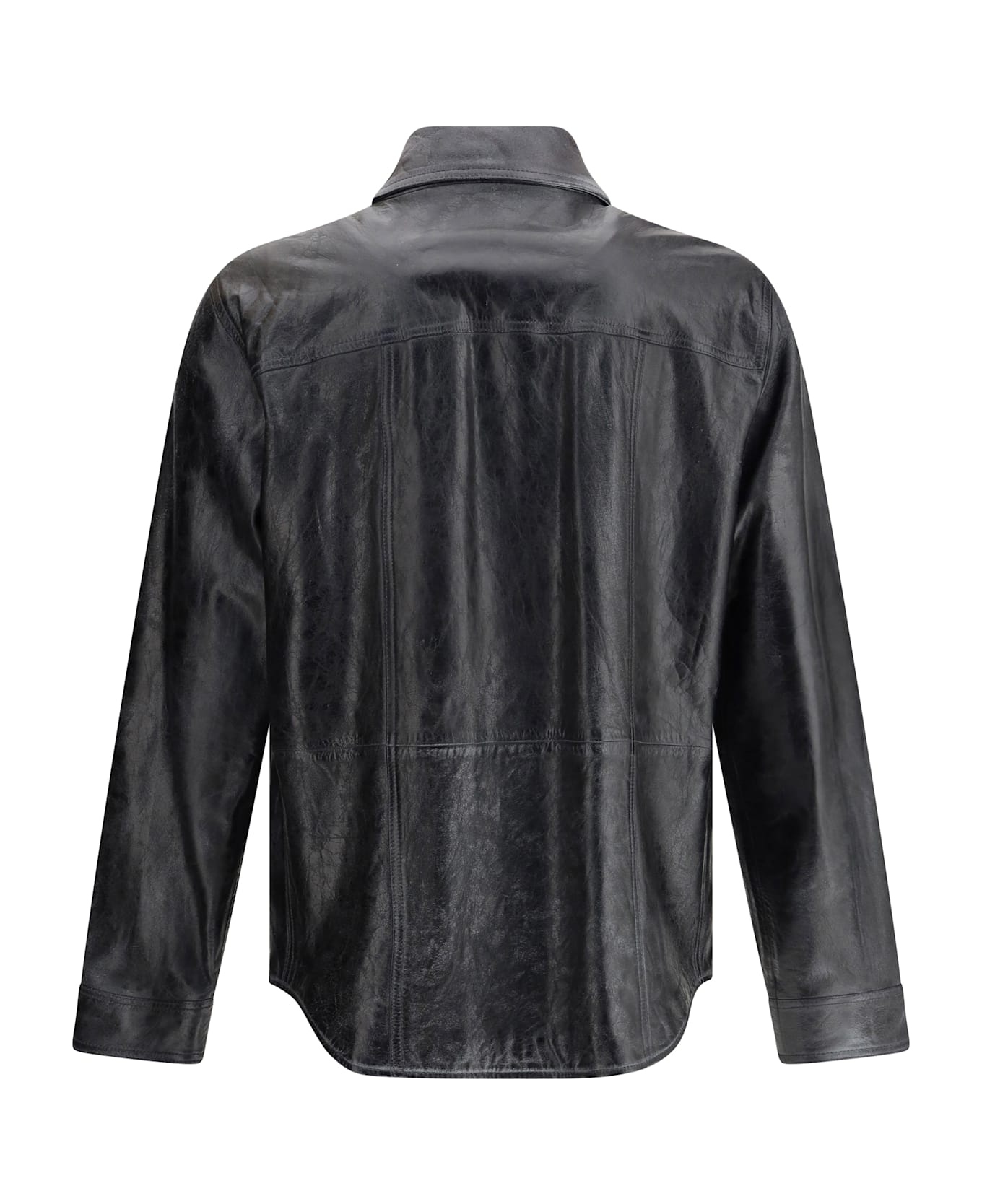 Dolce & Gabbana Leather Jacket - Nero