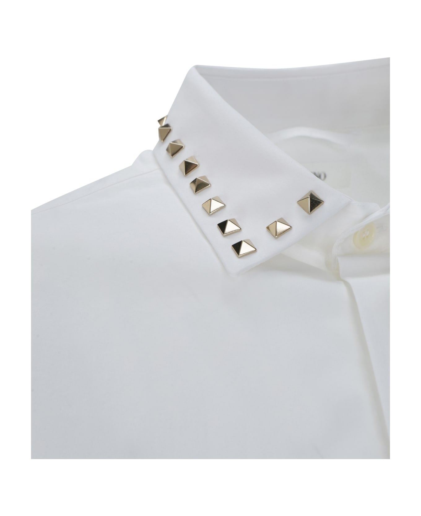 Valentino Garavani Rockstud Shirt - Bianco