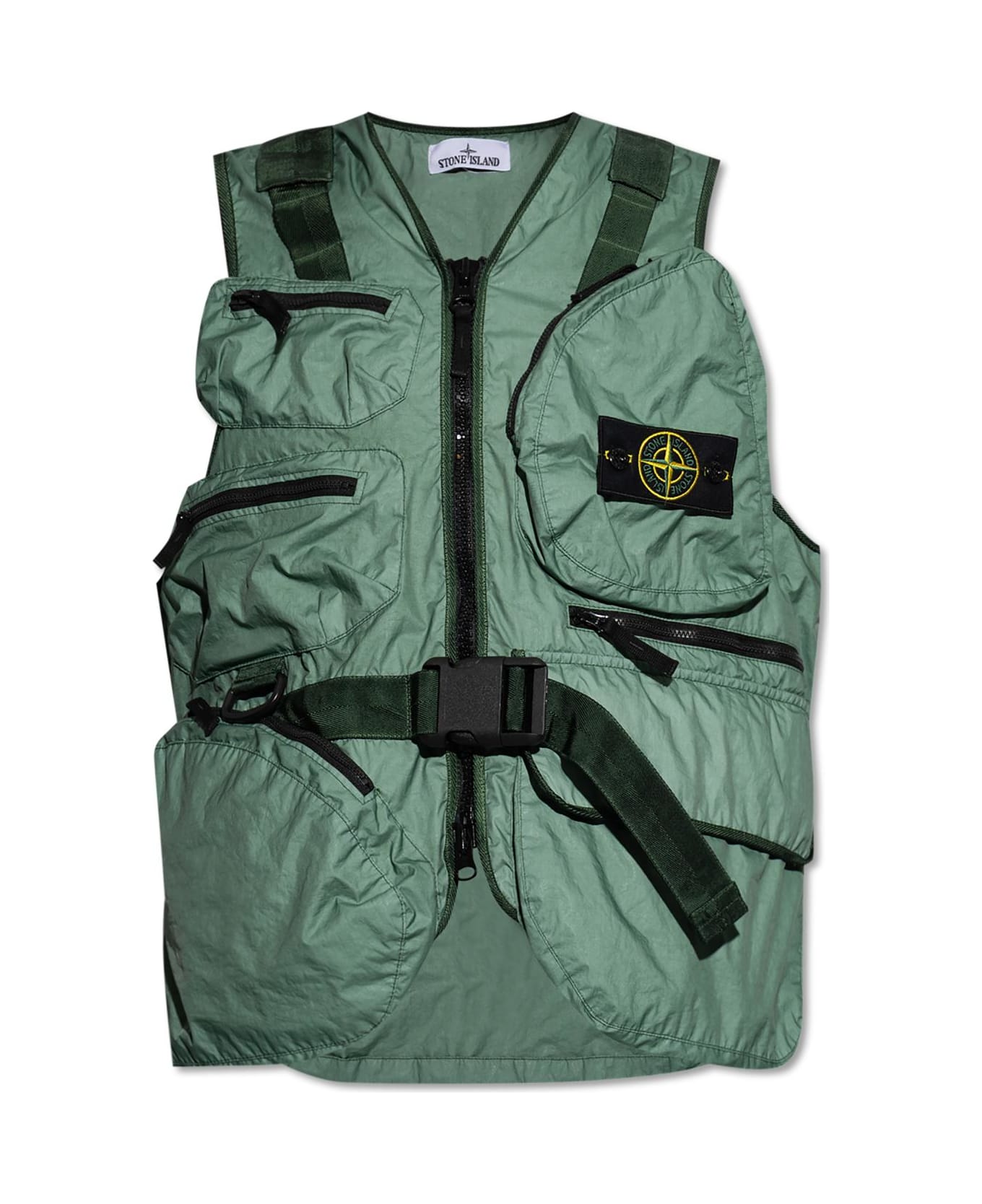 Stone Island Vest With Multiple Pockets