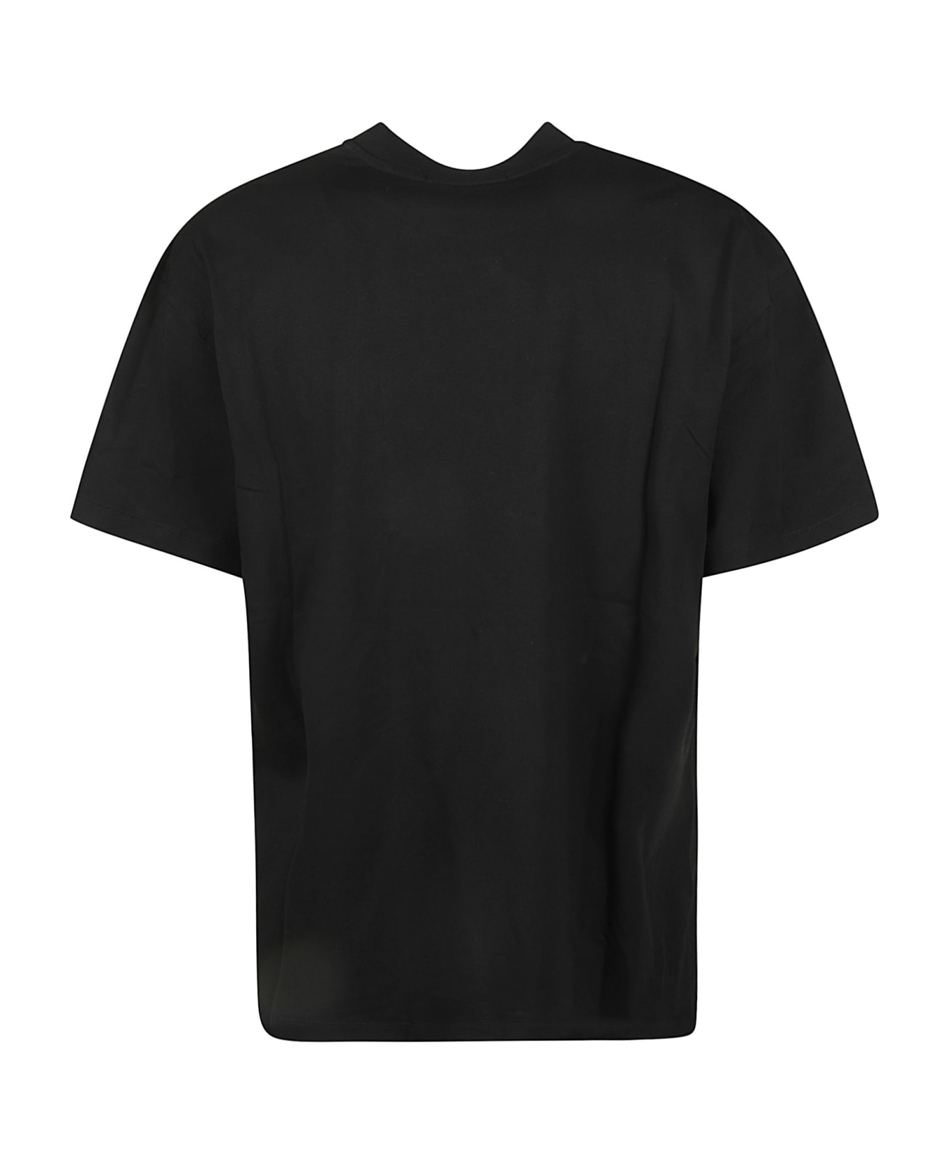MSGM Logo Print T-shirt - Black シャツ