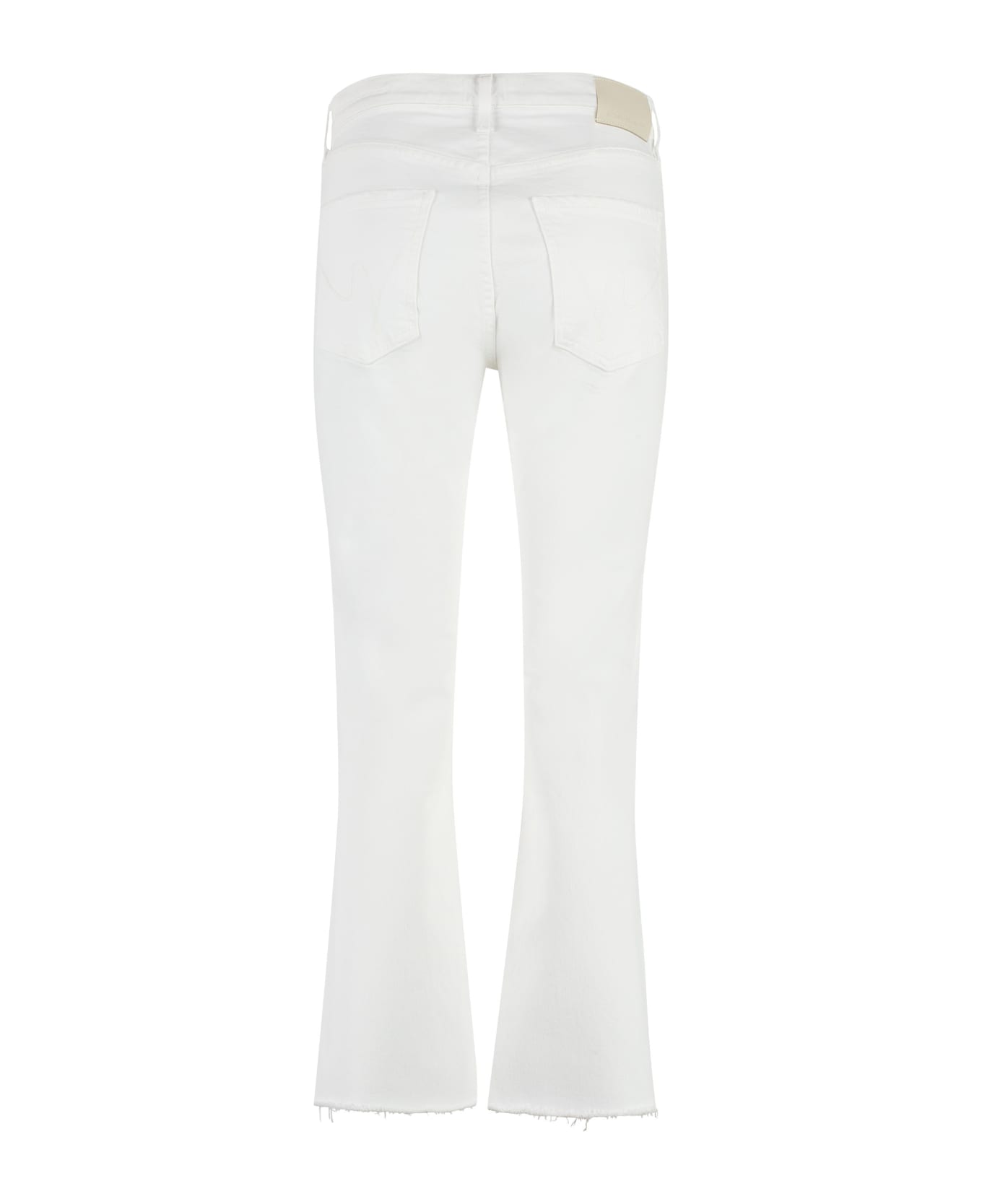 Citizens of Humanity Cropped Jeans - White