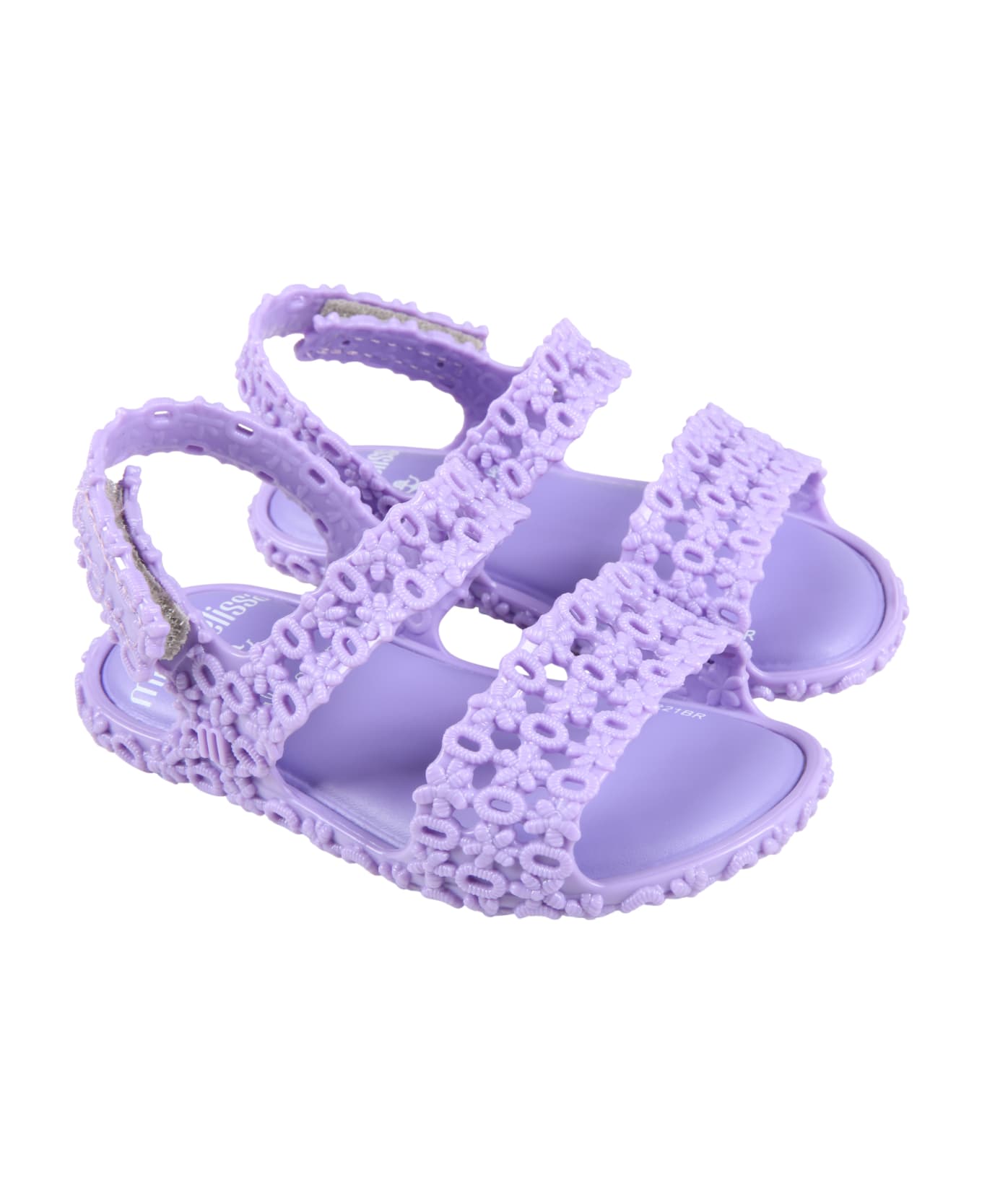 Melissa Lilac Sandals For Girl - Violet