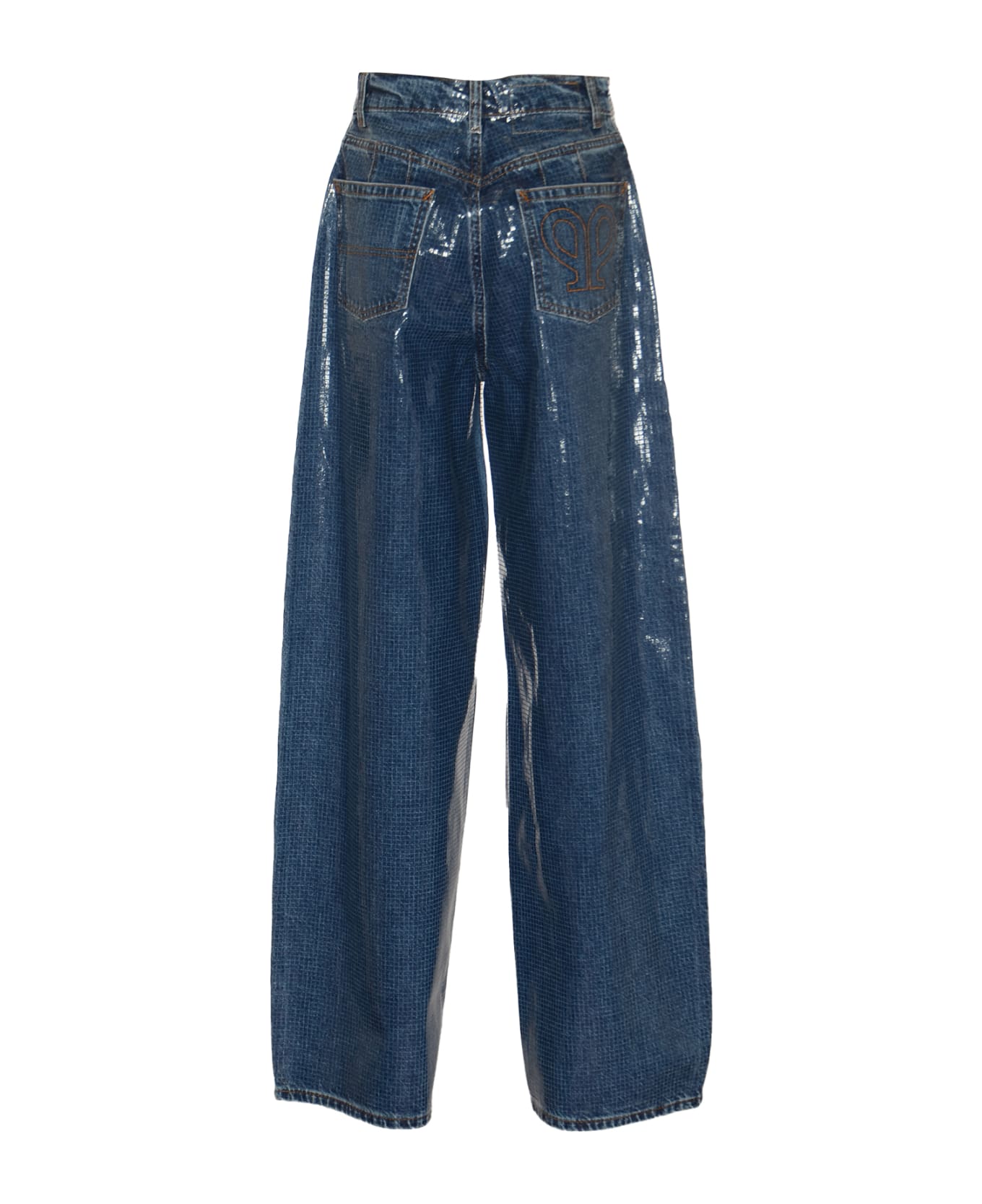 Philosophy di Lorenzo Serafini Glossy Jeans - Blue
