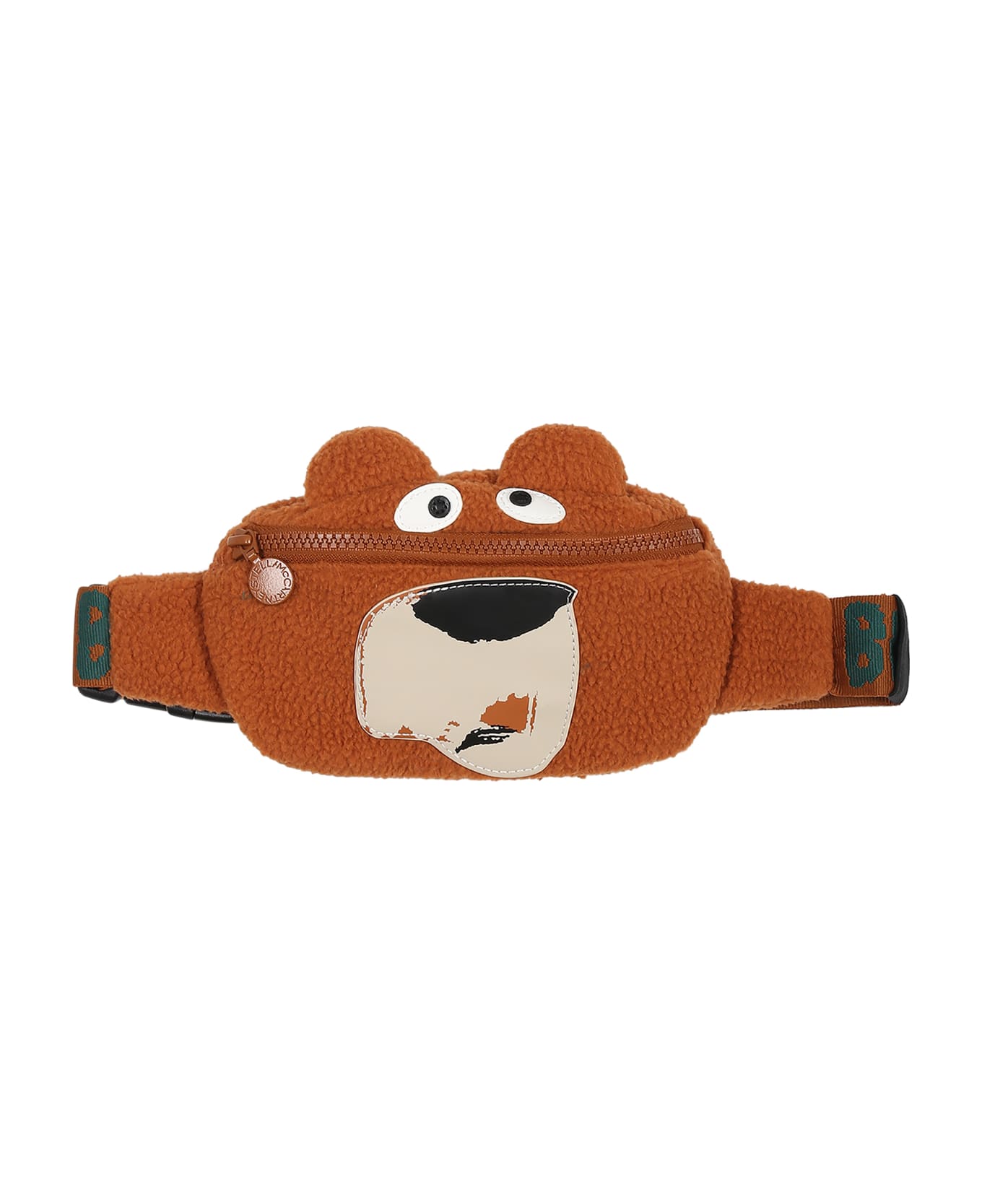 Stella McCartney Kids Brown Fanny Pack For Boy With Bear - Brown