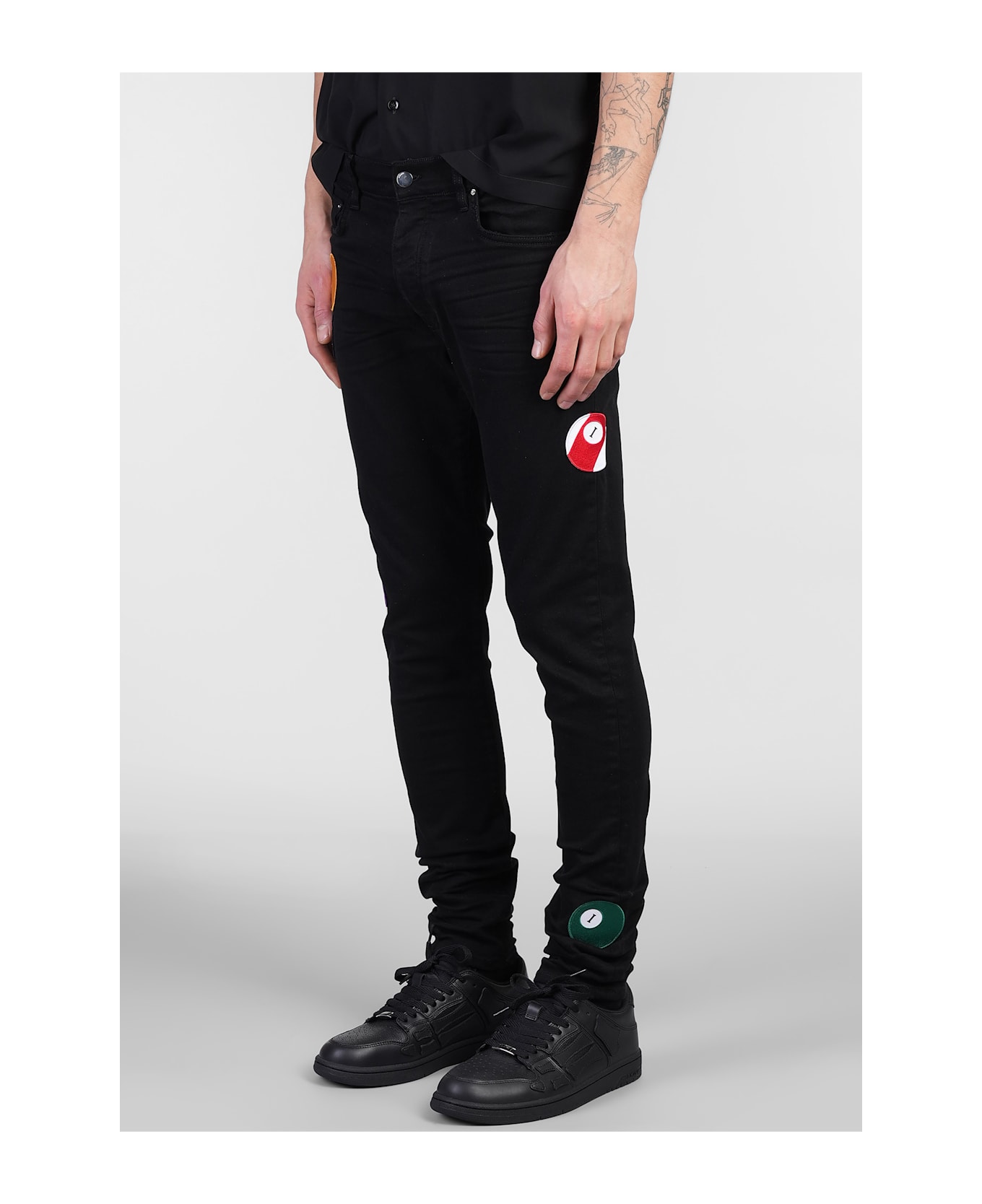 AMIRI Jeans In Black Denim - black