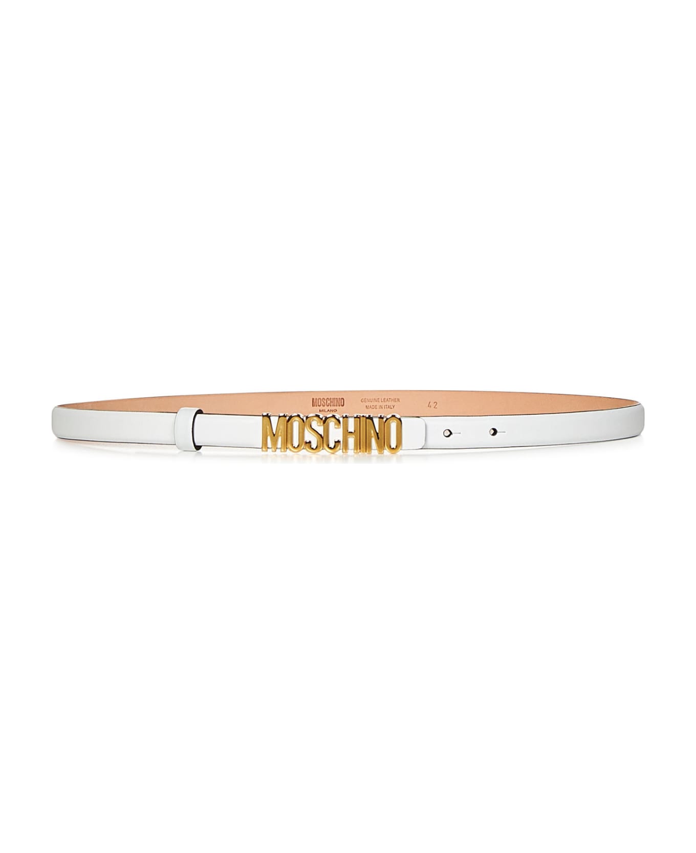Moschino Belt - White