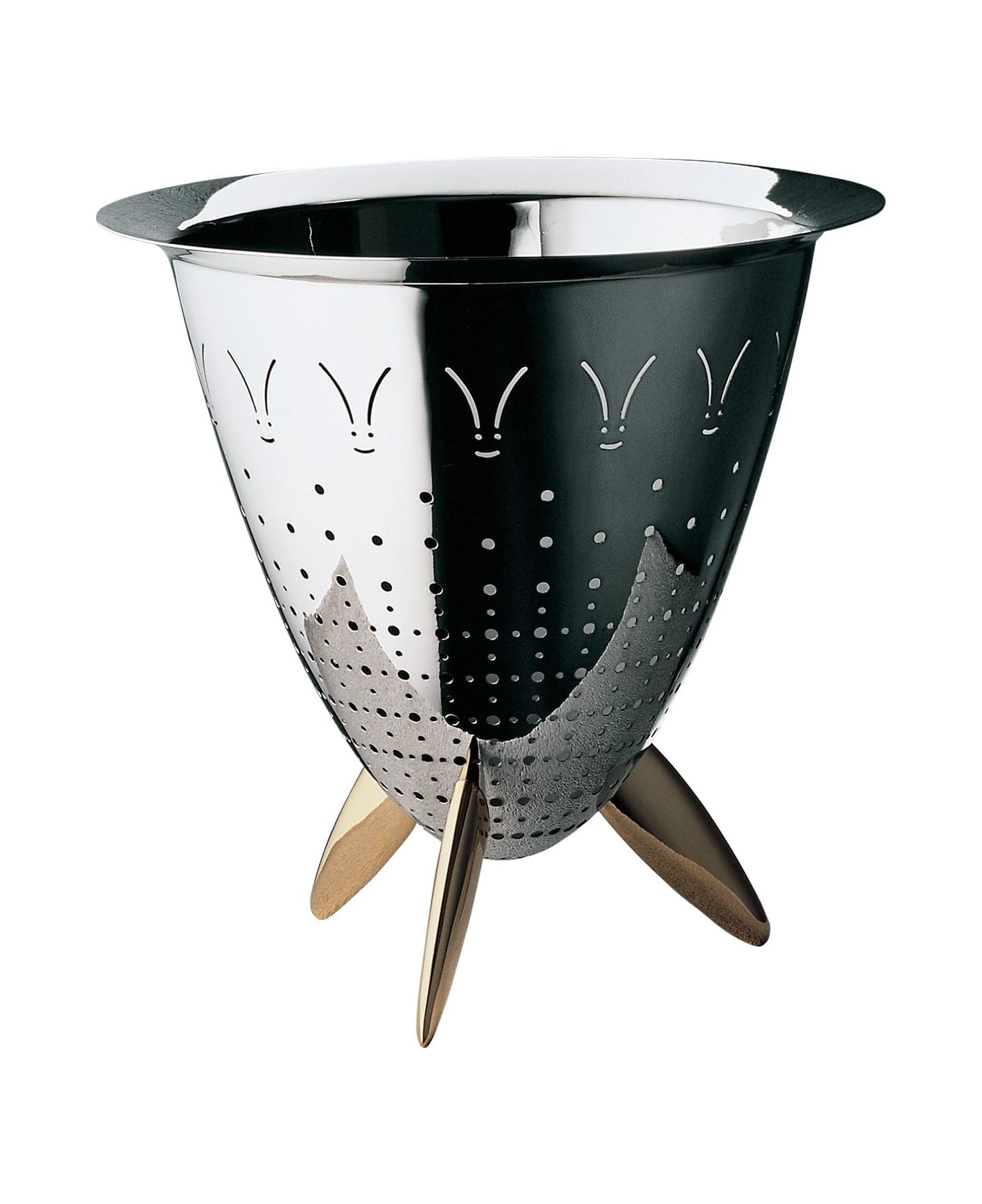 Alessi Max Le Chinois Scolatoio - Acciaio / Ottone