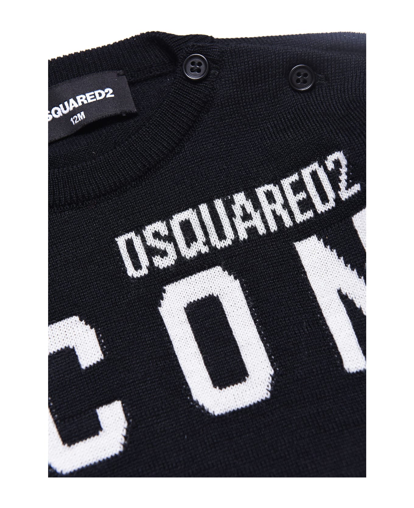 Dsquared2 D2k136b-icon Knitwear Dsquared - Black